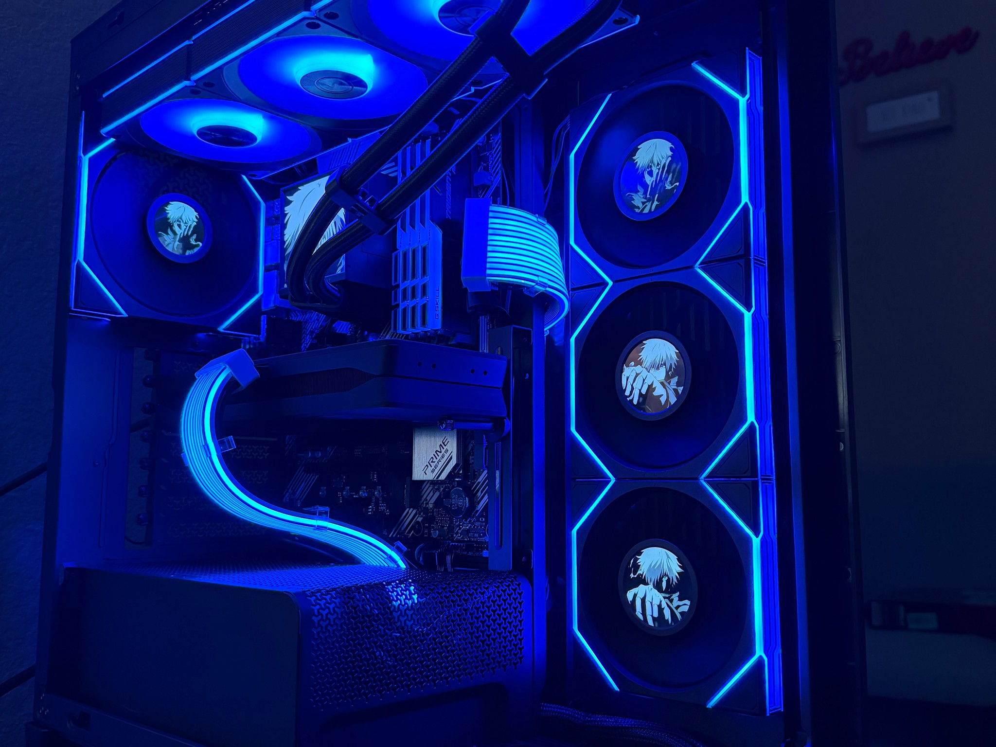Premium Anime Showcase Gaming PC | Ryzen 5 5600X3D | Arc B580 12GB | 32GB RGB | 1TB Samsung | 360AIO