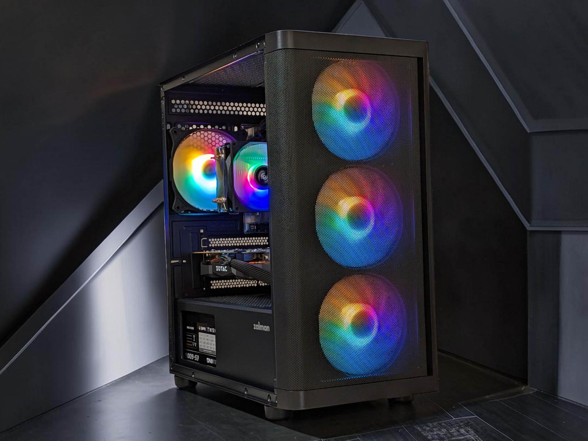 🌌 Gaming PC! Ryzen 4100, Geforce GTX 1070, 16GB DDR4 RAM, 512GB NVME M.2, WIFI, WIN 11 Pro