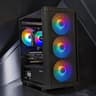 🌌 RGB Gaming PC! Nvidia Geforce GTX 1070, Ryzen 4100, 16GB DDR4 RAM, 512GB M.2, WIFI, WIN 11 Pro