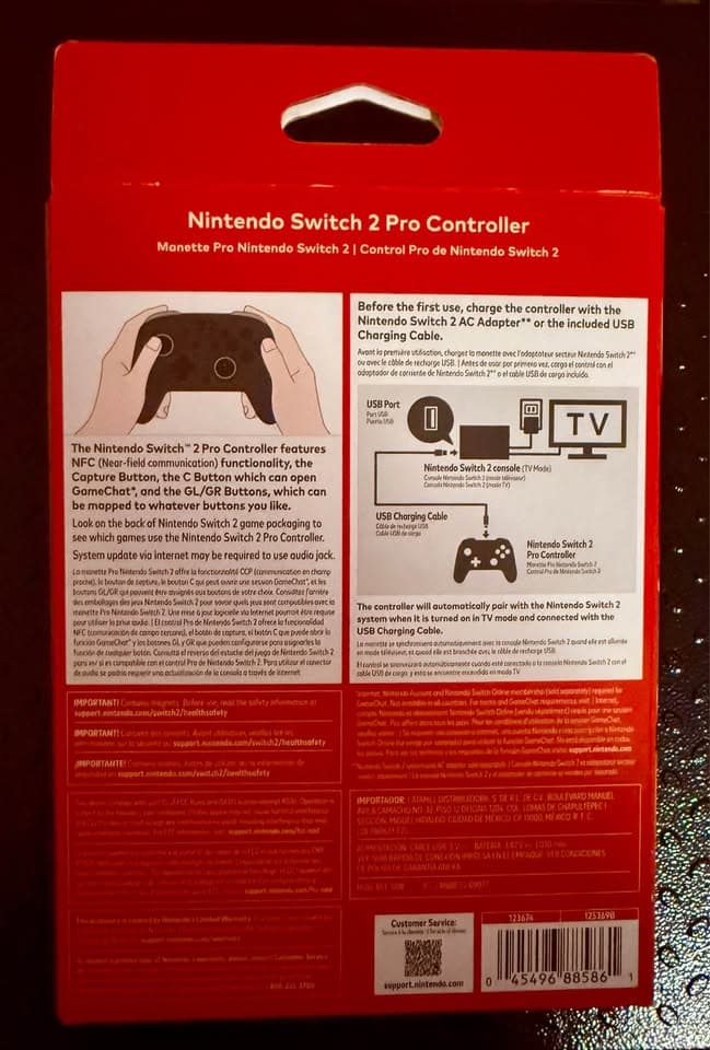 Nintendo Switch 2 Pro Controller