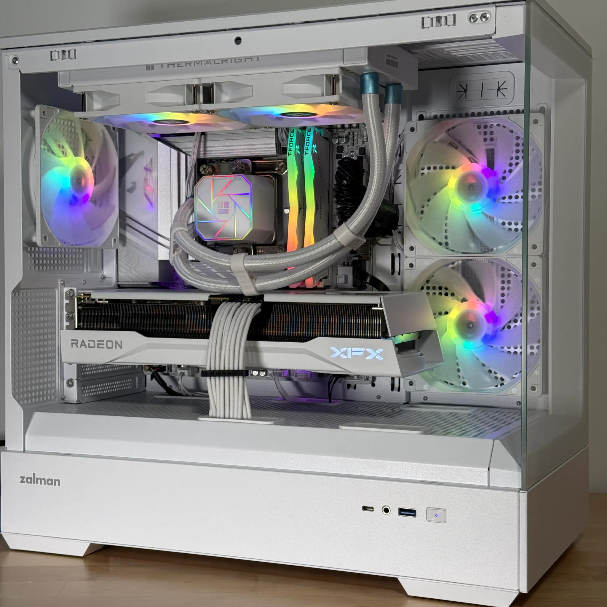 RX 9070 and Intel Core Ultra 7 265k