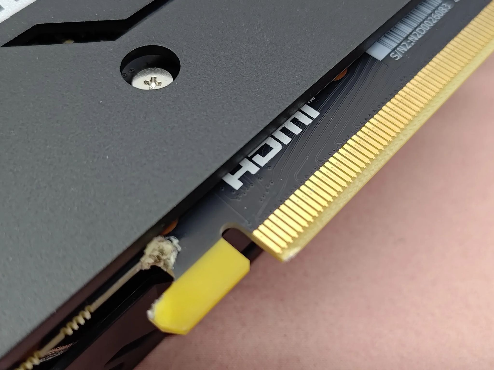MSI Aero ITX RTX 3060 **Working but damaged PCB**
