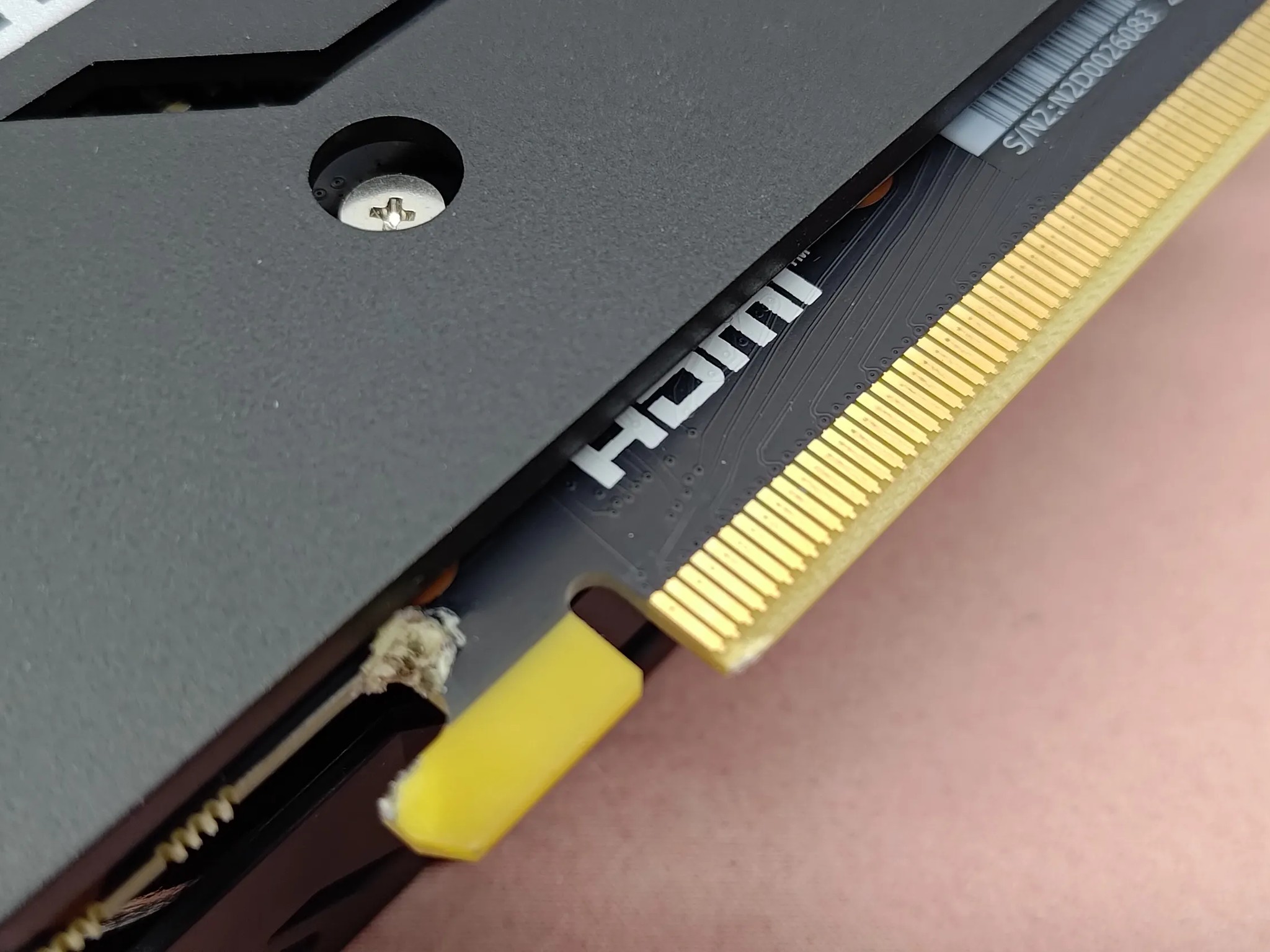 MSI Aero ITX RTX 3060 **Working but damaged PCB**