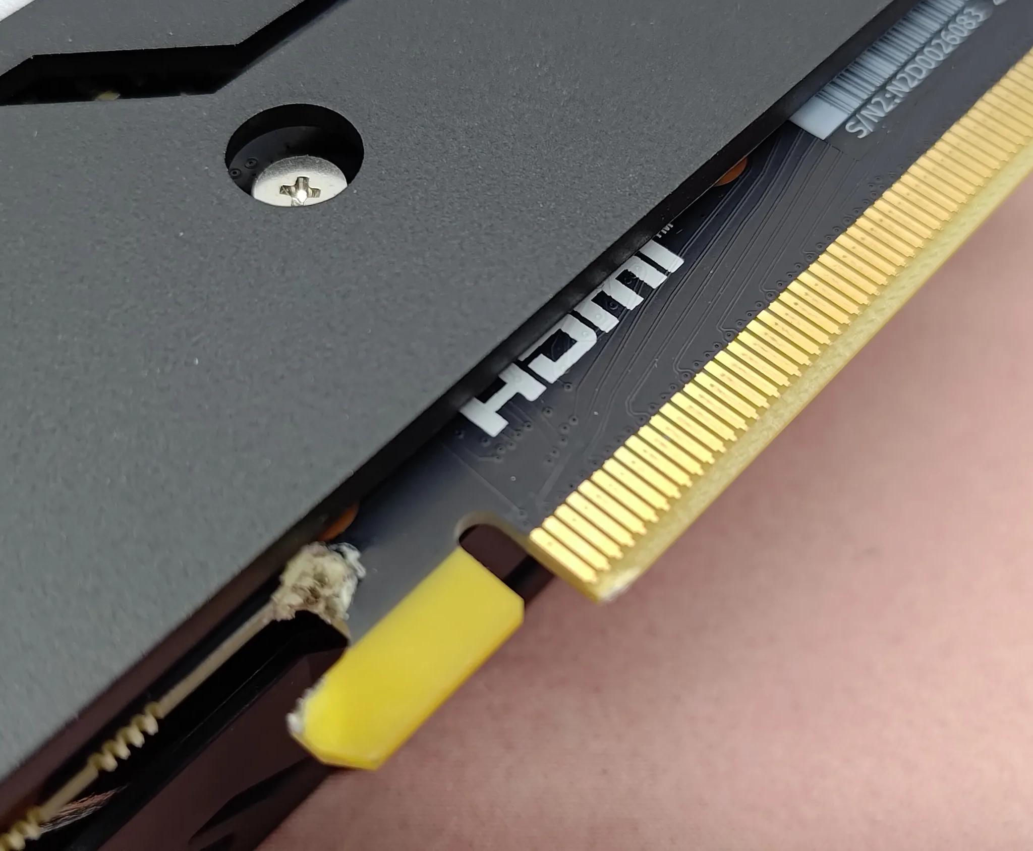 MSI Aero ITX RTX 3060 **Working but damaged PCB**