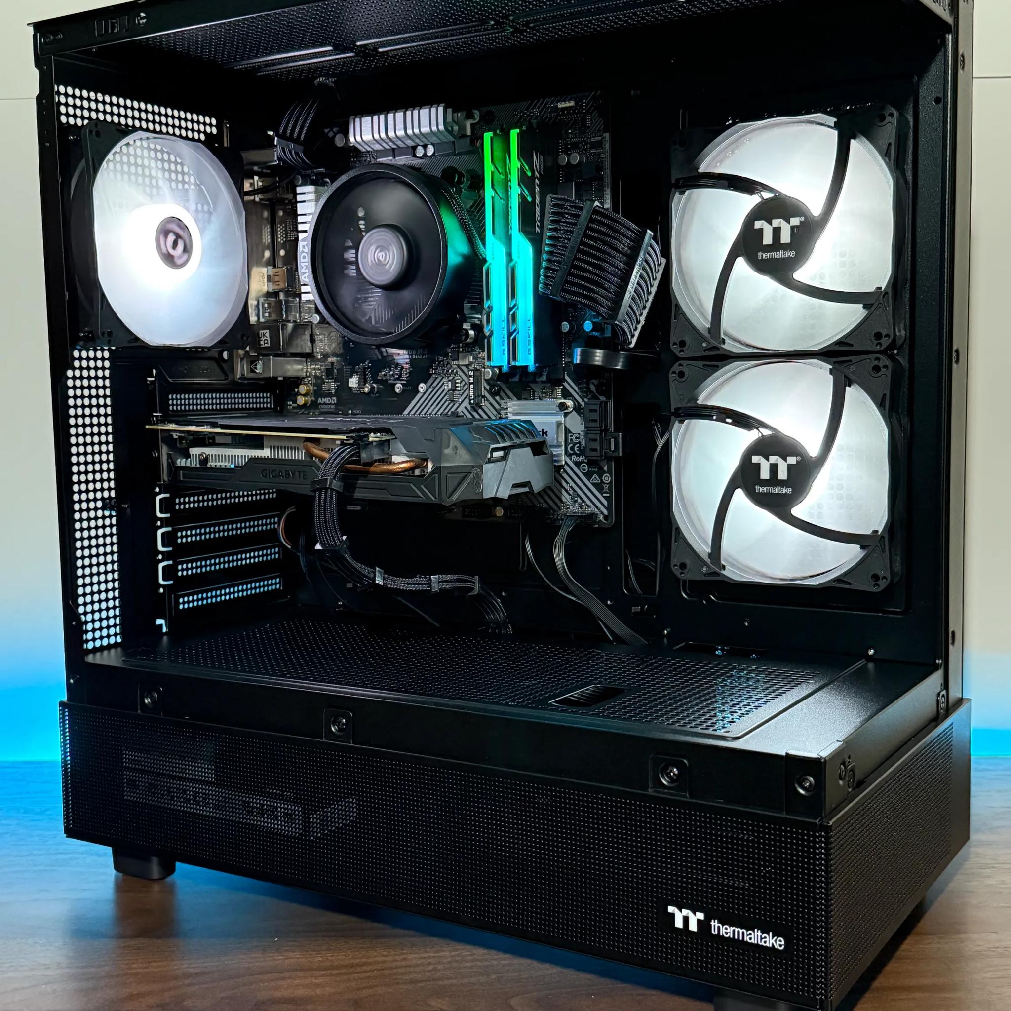 *Black Friday Sale* ⚡️ Esports RGB Gaming PC | GTX 1060 | Ryzen 5 | 16GB RAM | 512GB SSD |