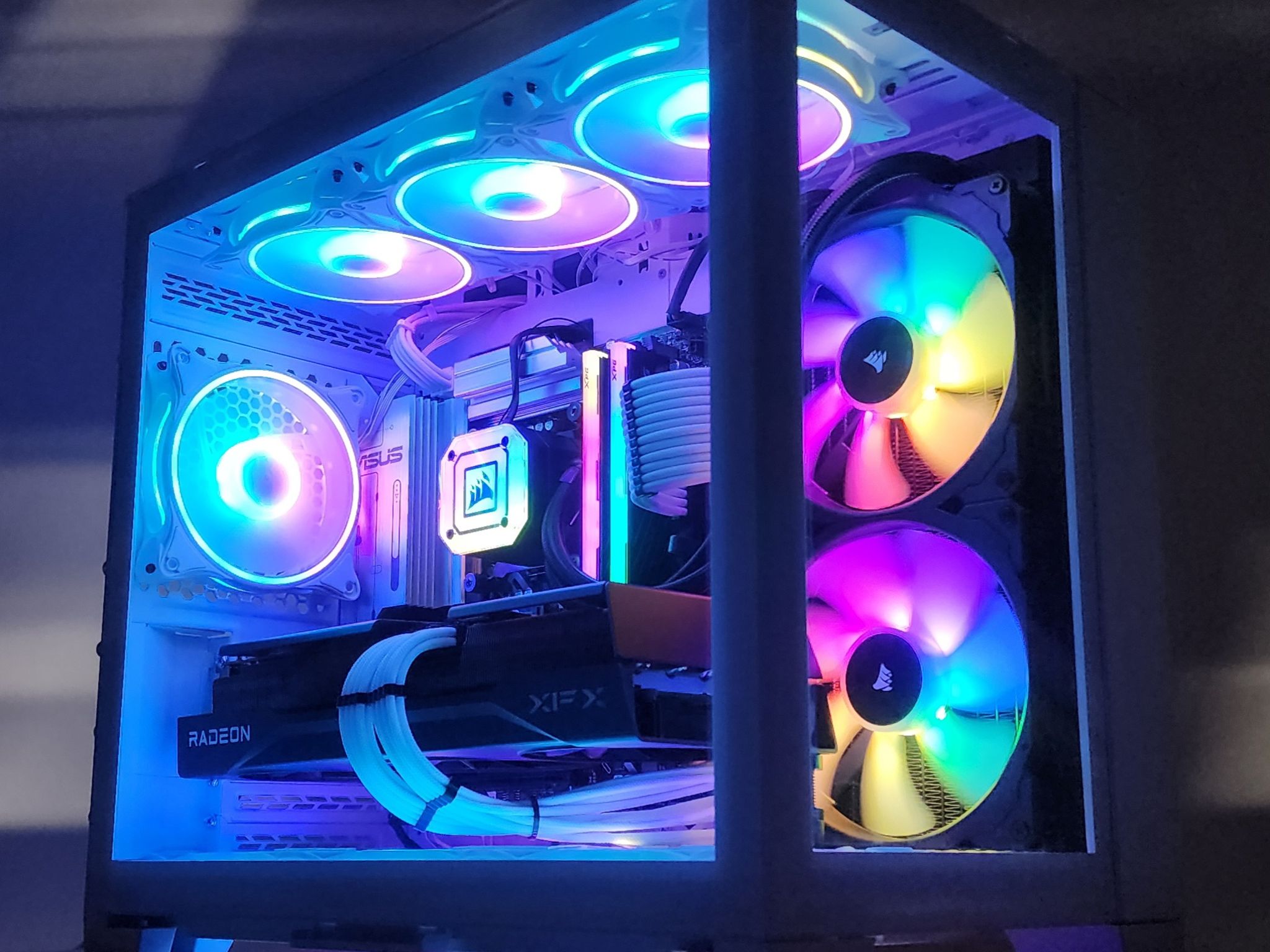 Gaming PC Ultra 7 265K 32GB RAM 1TB SSD RX 9070 XT 16GB Windows 11 Computer