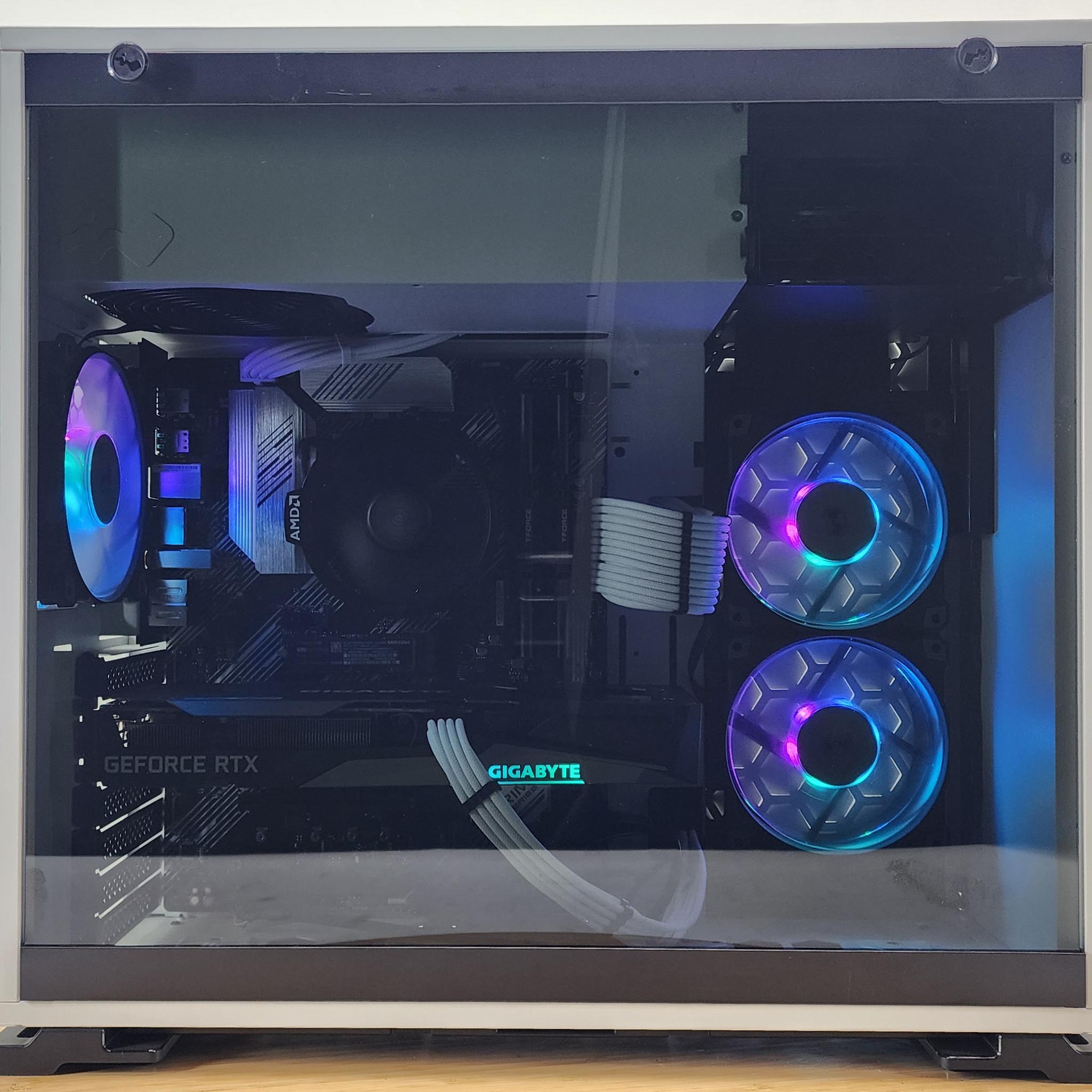 Gaming PC Ryzen 5 5500 16GB RAM 500GB SSD RTX 3060 12GB Windows 11 PC