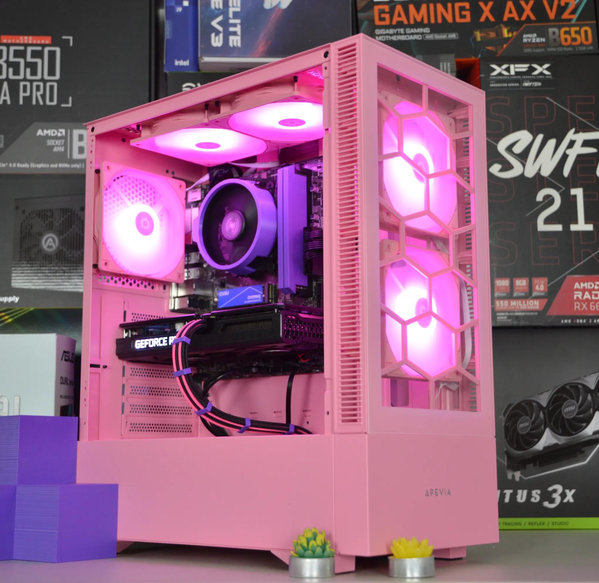 💖Be My Valentine💜| RTX 3050 8GB | RYZEN 5 4600G | 16GB DDR4 RAM | 1TB NVME SSD |