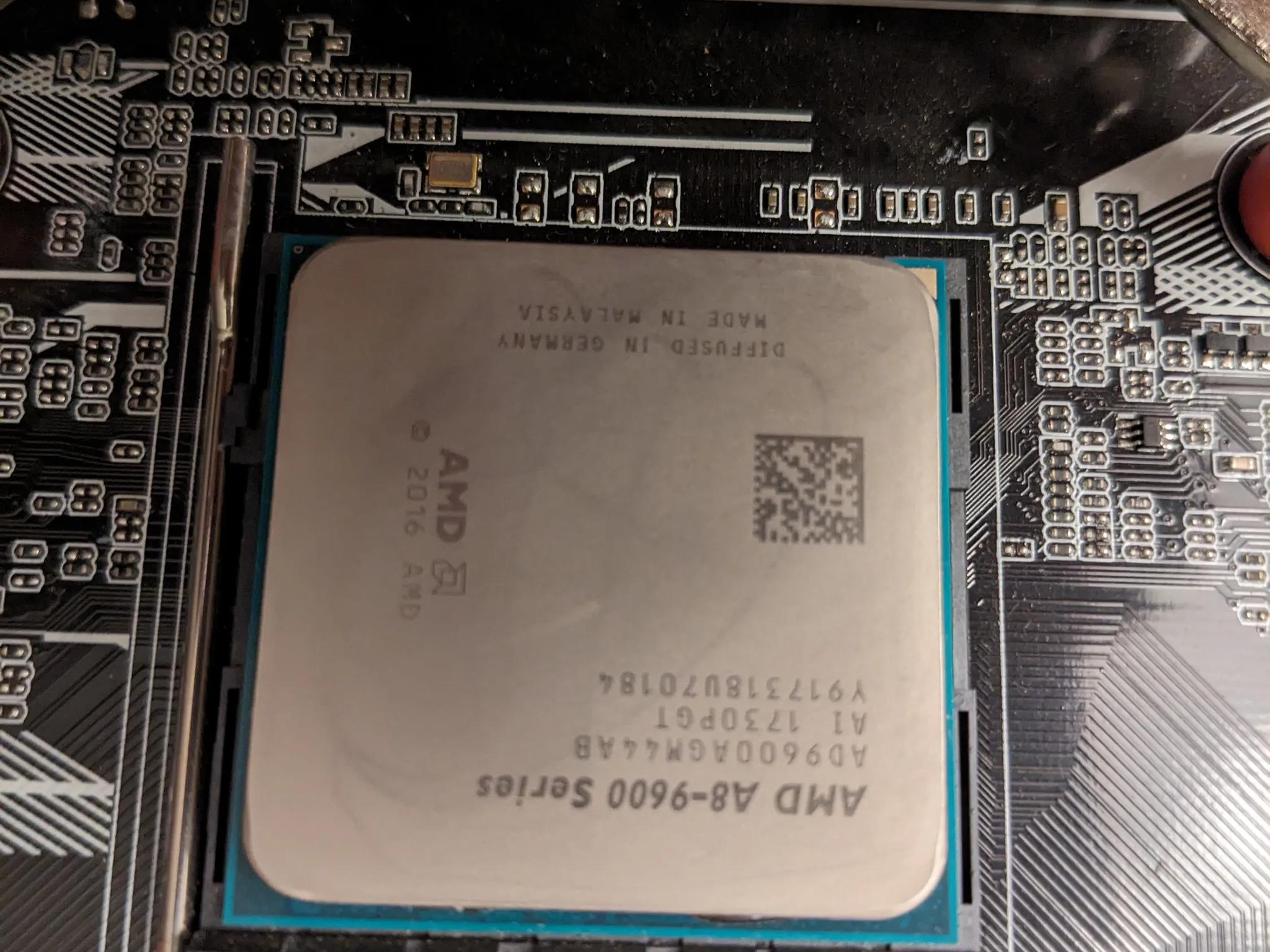 AM 4 Mobo, CPU, RAM combo: Asus Prime A320M-K, A8-9600 APU, 16GB RAM, NEW Theralright cooler!