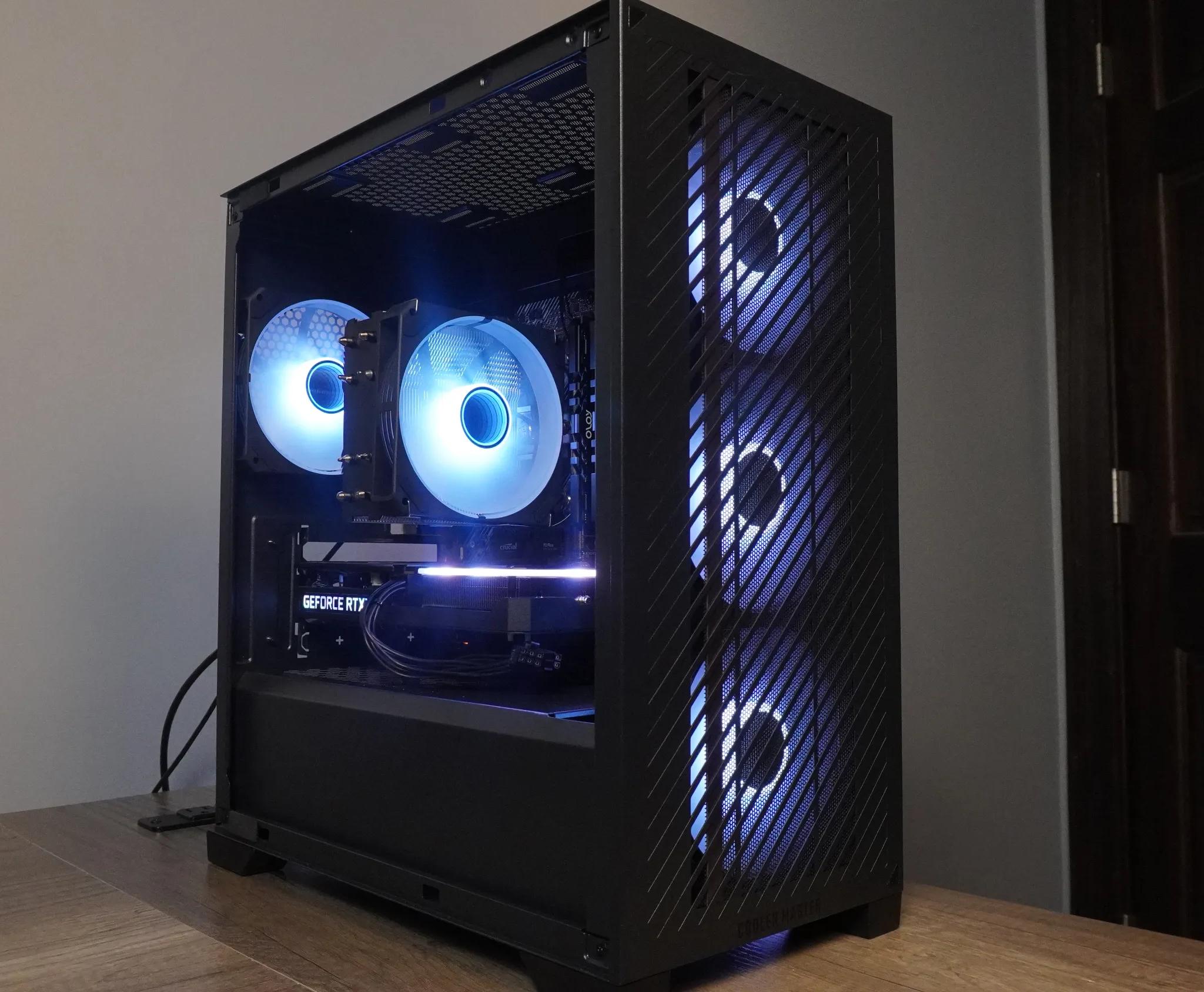 🖤 STEALTH 🖤 1440p/1080p GAMING MACHINE 💚RTX 3060ti 🧡 Ryzen 5 5600 | 32GB | WIFI