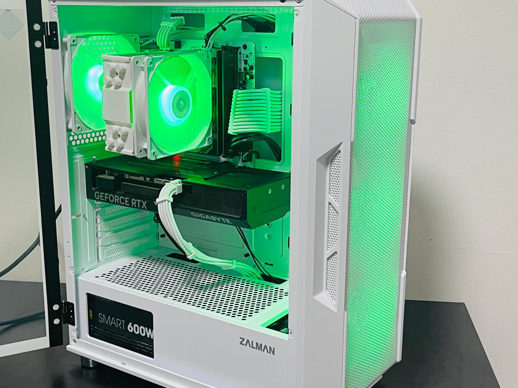 RTX 4070 12GB | Ryzen 7 5700X | 32GB DDR4 | 1TB NVME M2 SSD | Win11 | WIFI+BT | Custom Gaming PC