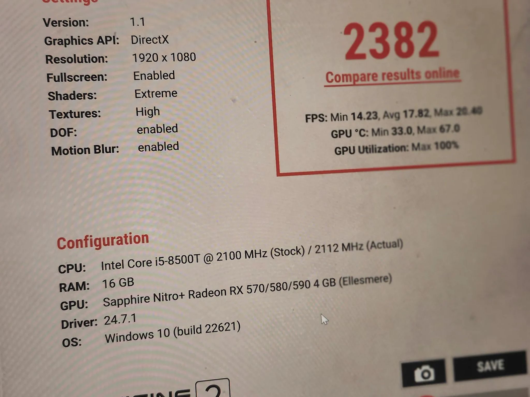 Entry-level Gaming PC|Core I5-8500T+RX 570 4GB|🍅