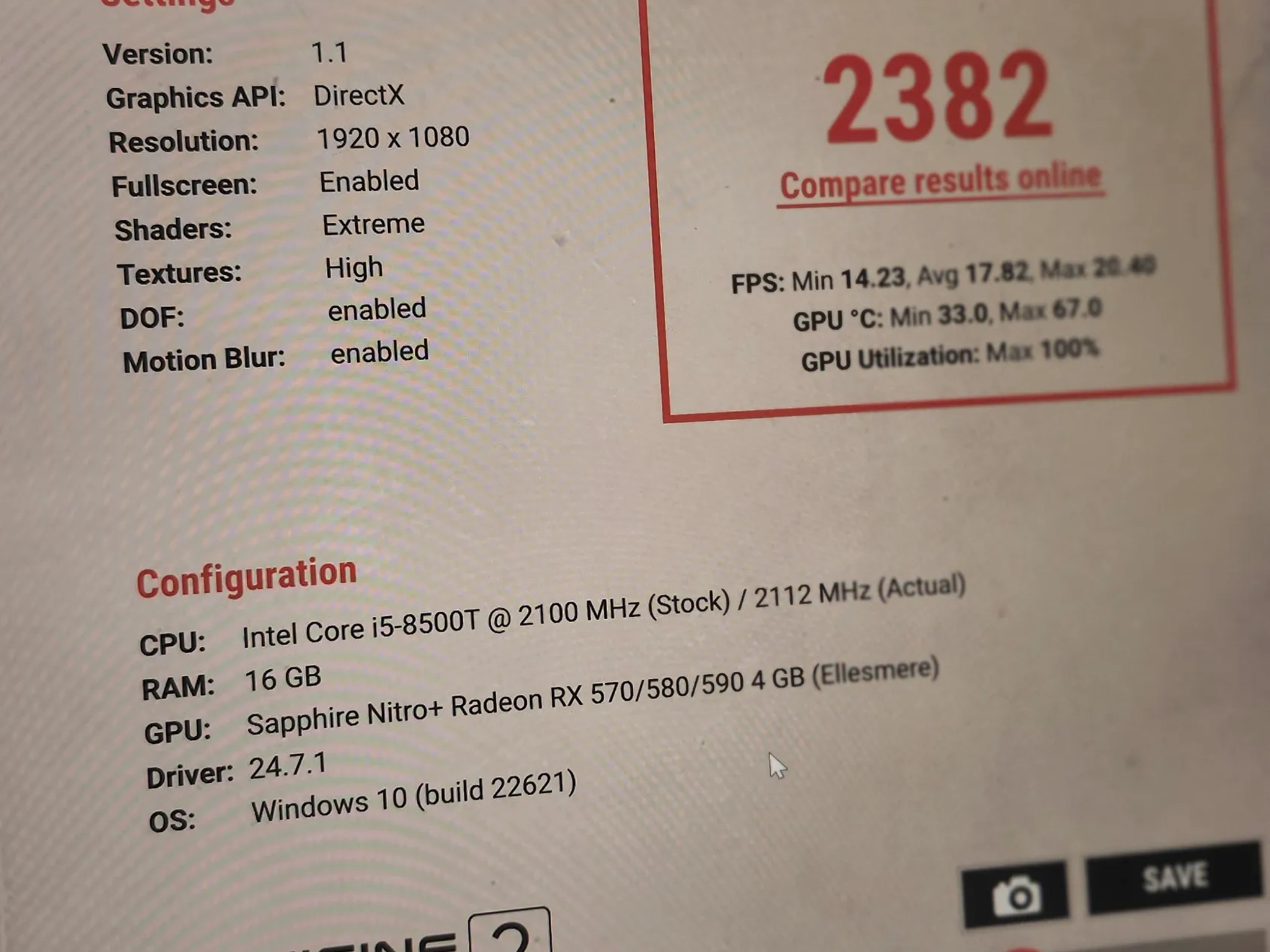 Entry-level Gaming PC|Core I5-8500T+RX 570 4GB|🍅