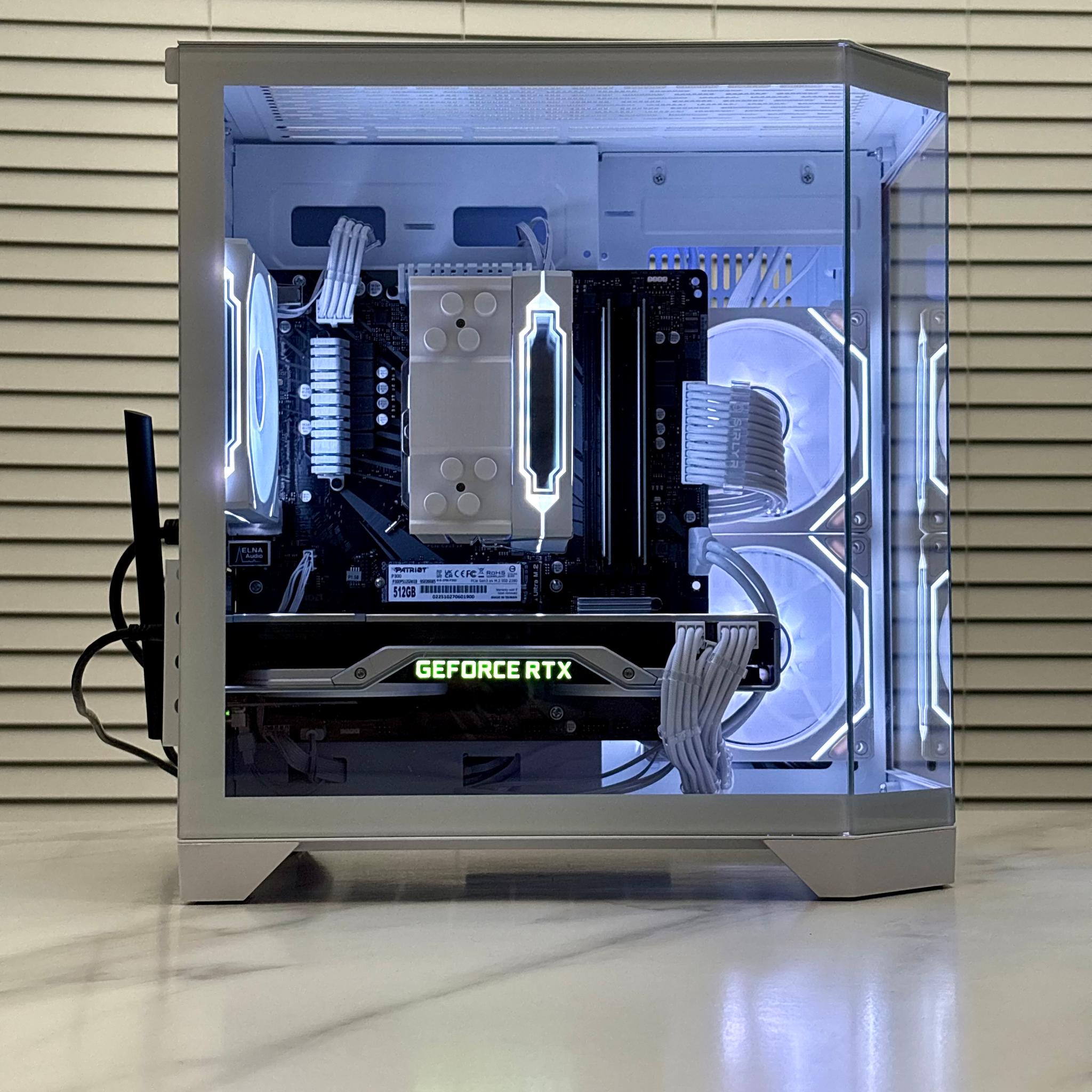 ❄️White Gaming PC | RTX 2070 Super | Ryzen 5 3600 | 16GB RAM | 512GB SSD | WIN 11 ❄️