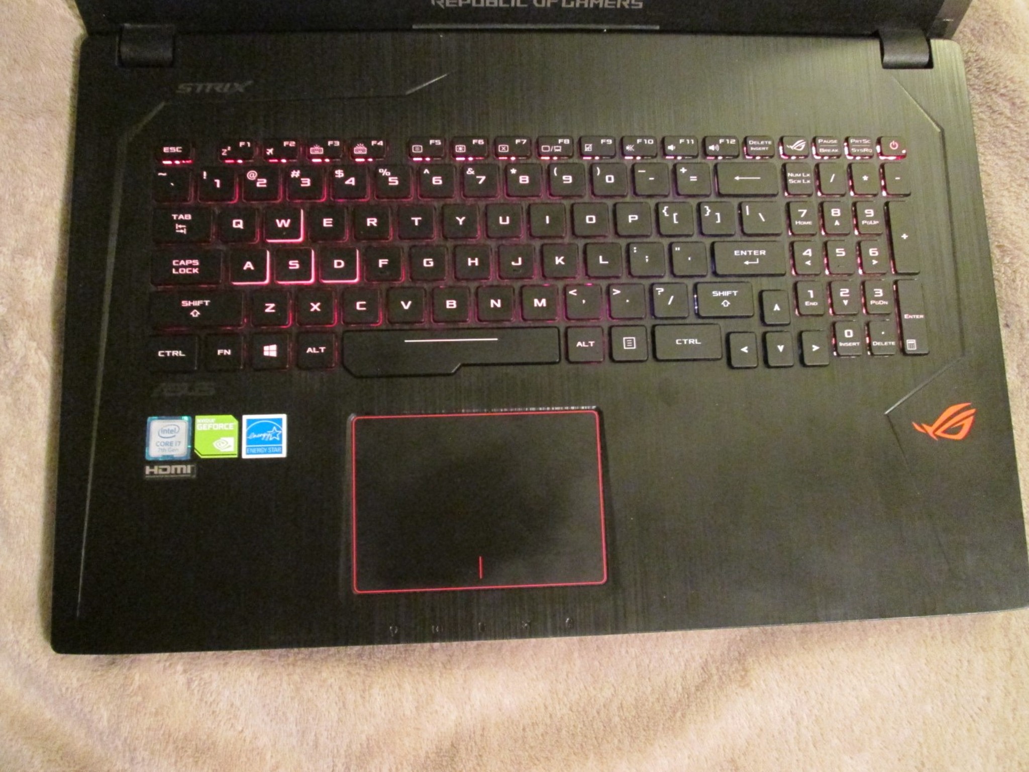 Asus Rog Strix 17 Inch Gaming Laptop