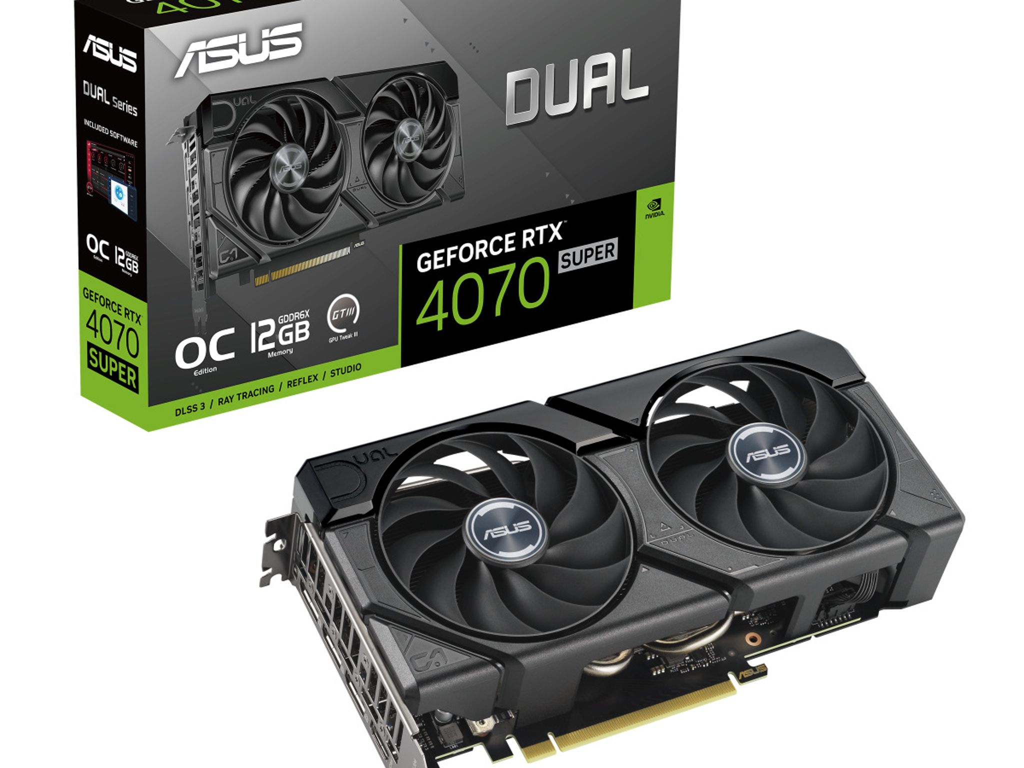 ASUS DUAL OC GeForce RTX 4070 SUPER