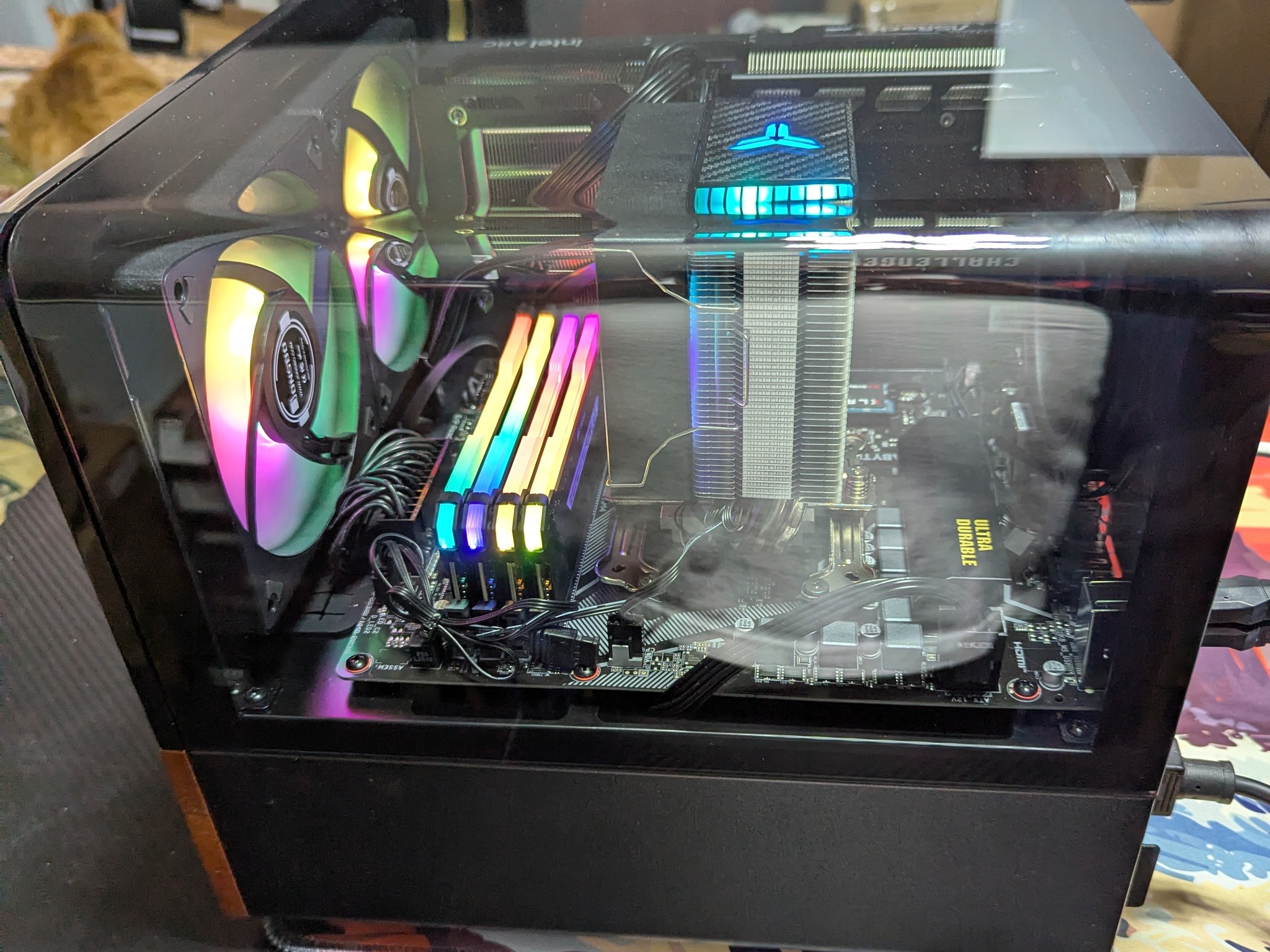 AMD Ryzen 7 5800XT|ASRock ARC B580 12GB|32GB DDR4 RGB 3200Mhz|1TB NVME SSD M.2|Windows 11 Home