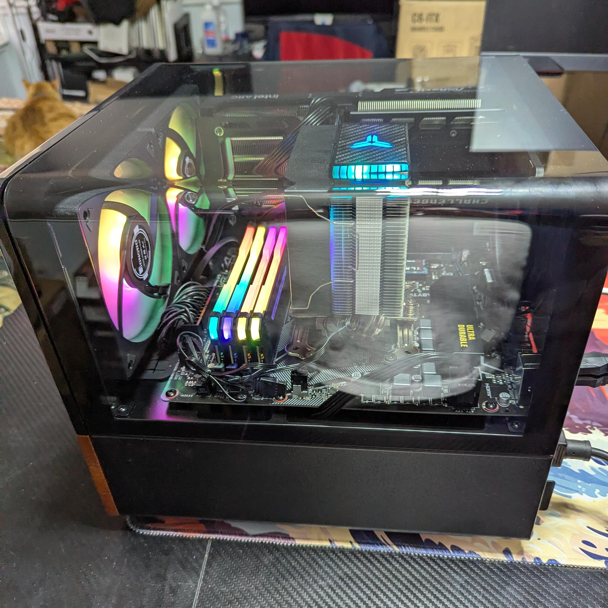 AMD Ryzen 7 5800XT|ASRock ARC B580 12GB|32GB DDR4 RGB 3200Mhz|1TB NVME SSD M.2|Windows 11 Home