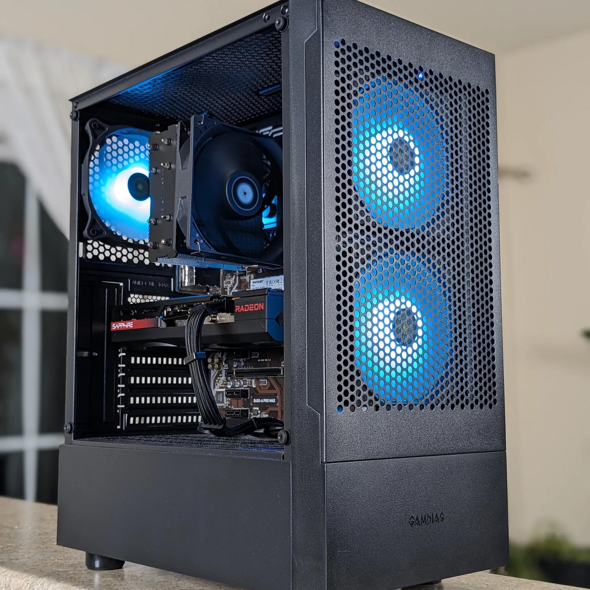 Mid Range Ryzen Gaming PC - Ryzen 5 3600 - RX 7600