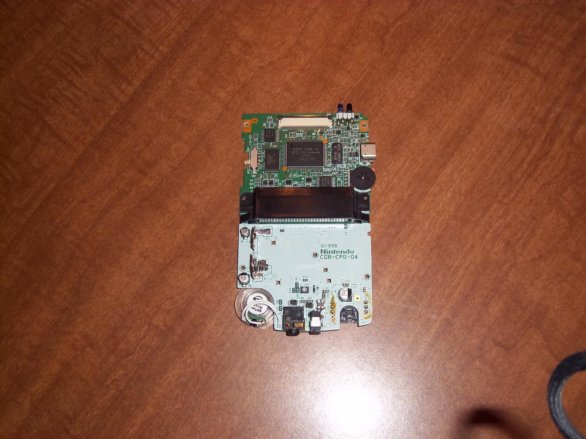 TFT backlit Game Boy Color