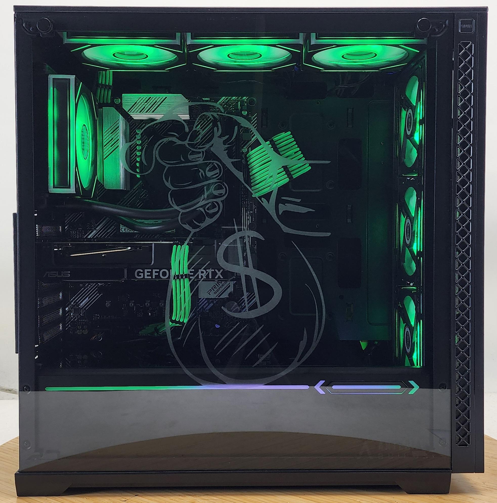 Gaming PC Ryzen 7 5700X 16GB RAM 500GB SSD RTX 4060 8GB Windows 11 Computer