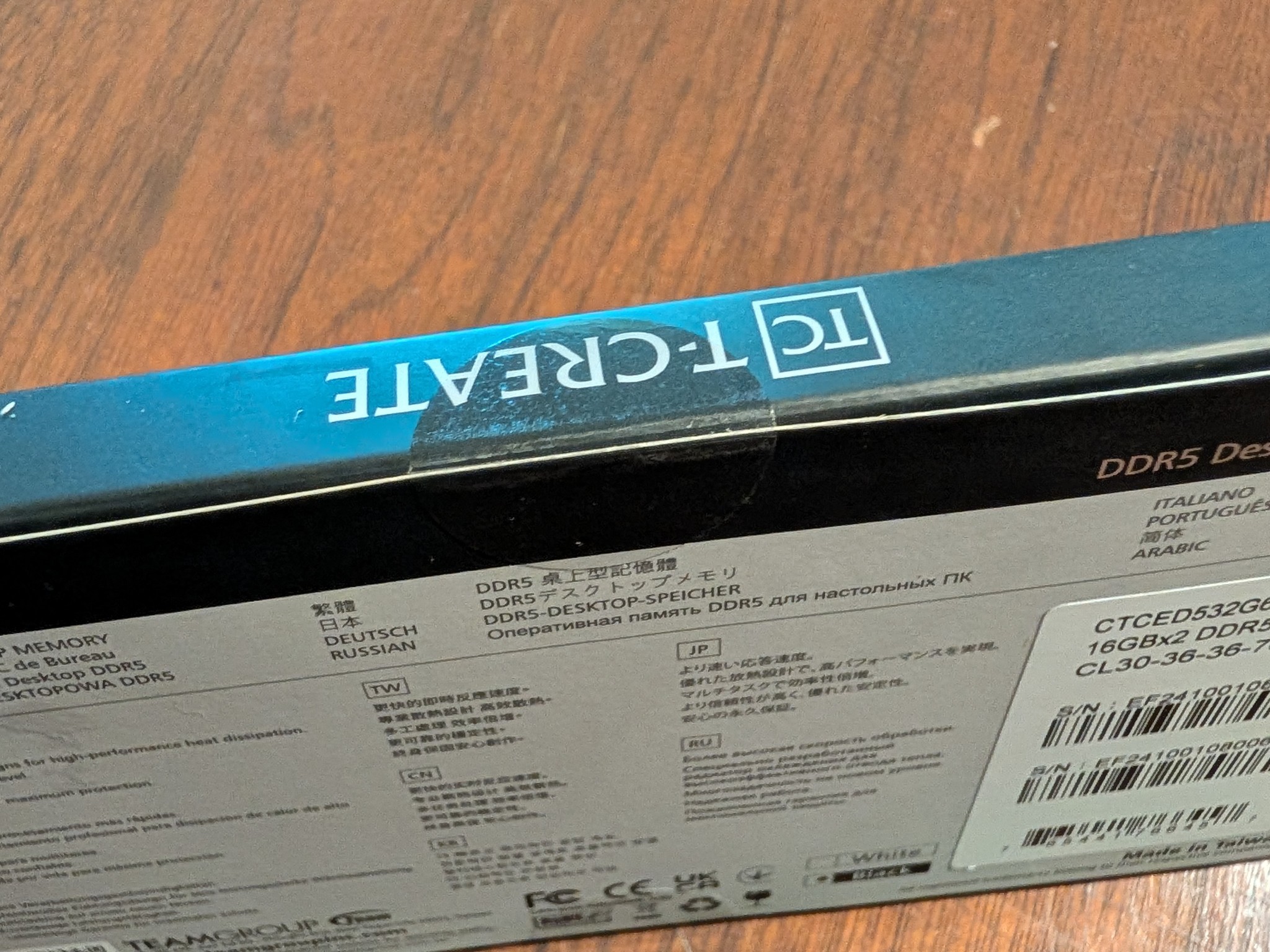 32GB DDR5-6000 CL30