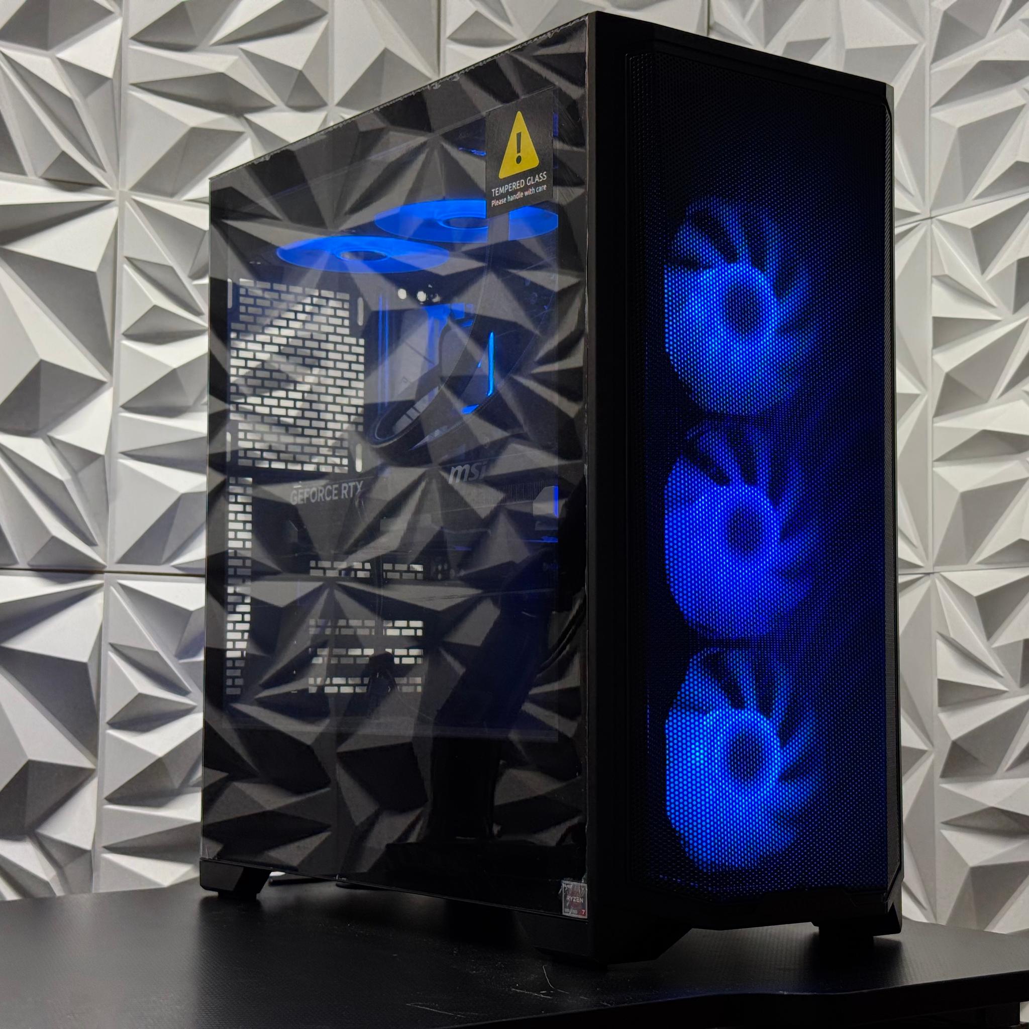 RTX 5060 Ti / Ryzen 7 5800x / 64GB RAM / 1TB SSD / Liquid cooled system / creator pc