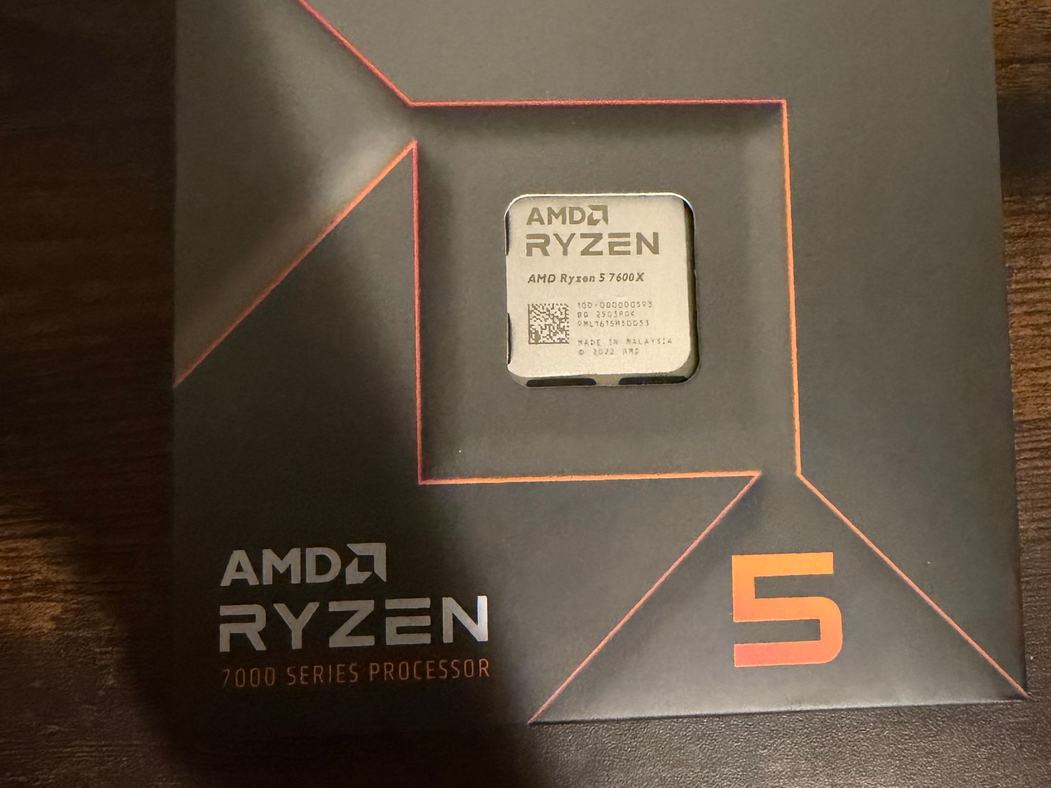 Unopened AMD Ryzen 5 7600X