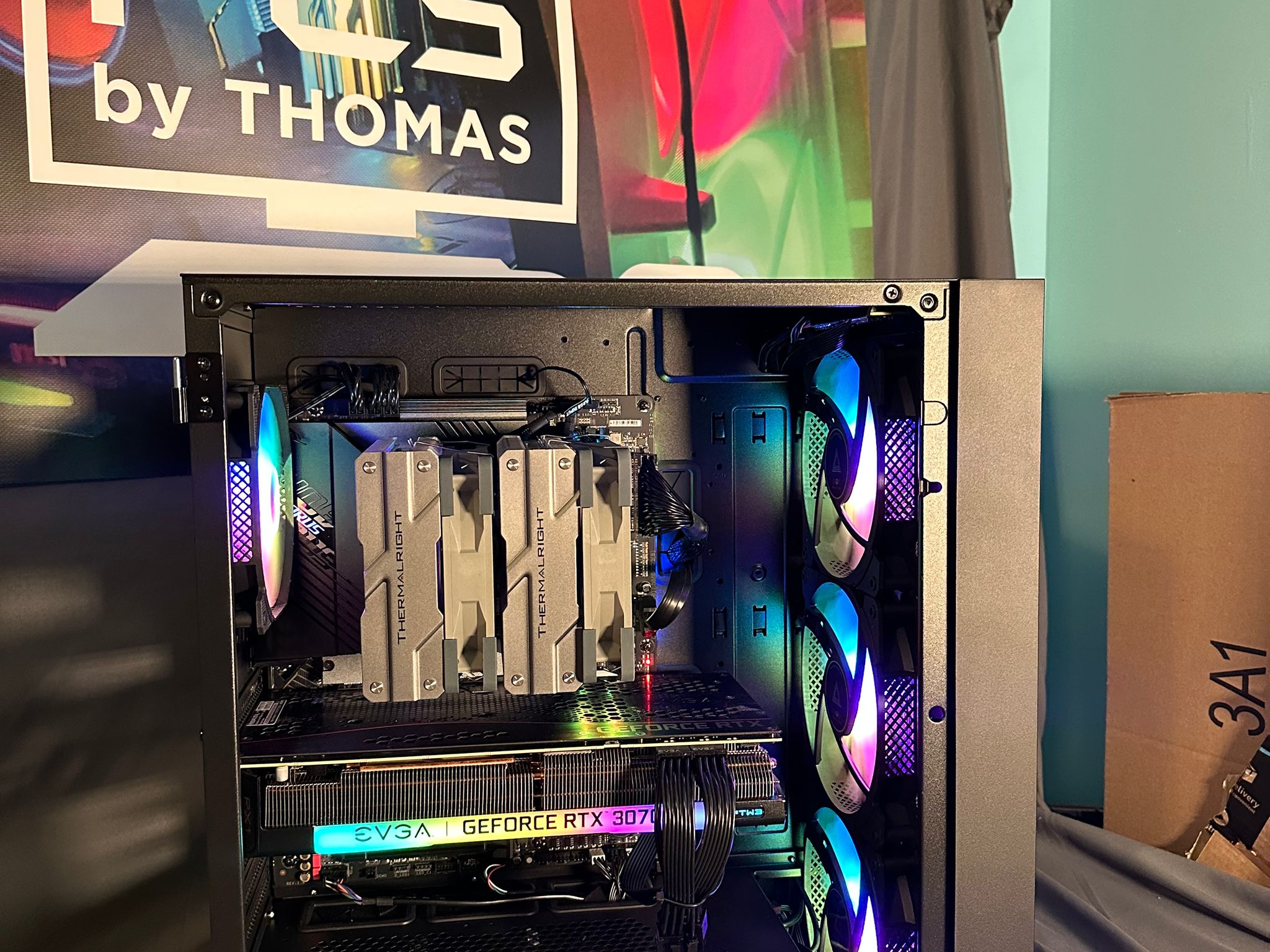 RTX 3070ti Intel Core i7 12700k Gaming PC