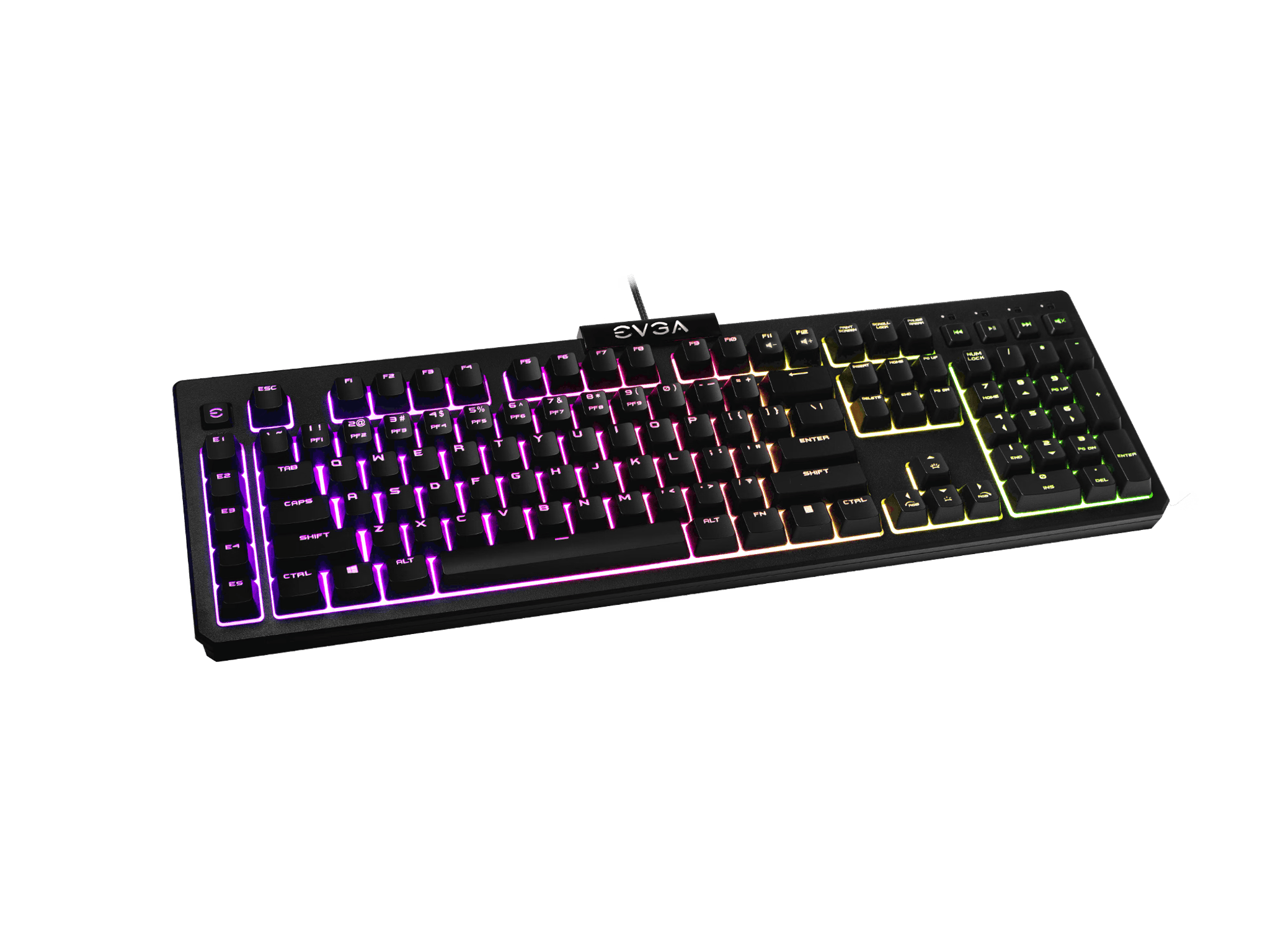 EVGA Z12 RGB Gaming Keyboard, P/N: 834-W0-12US-KR