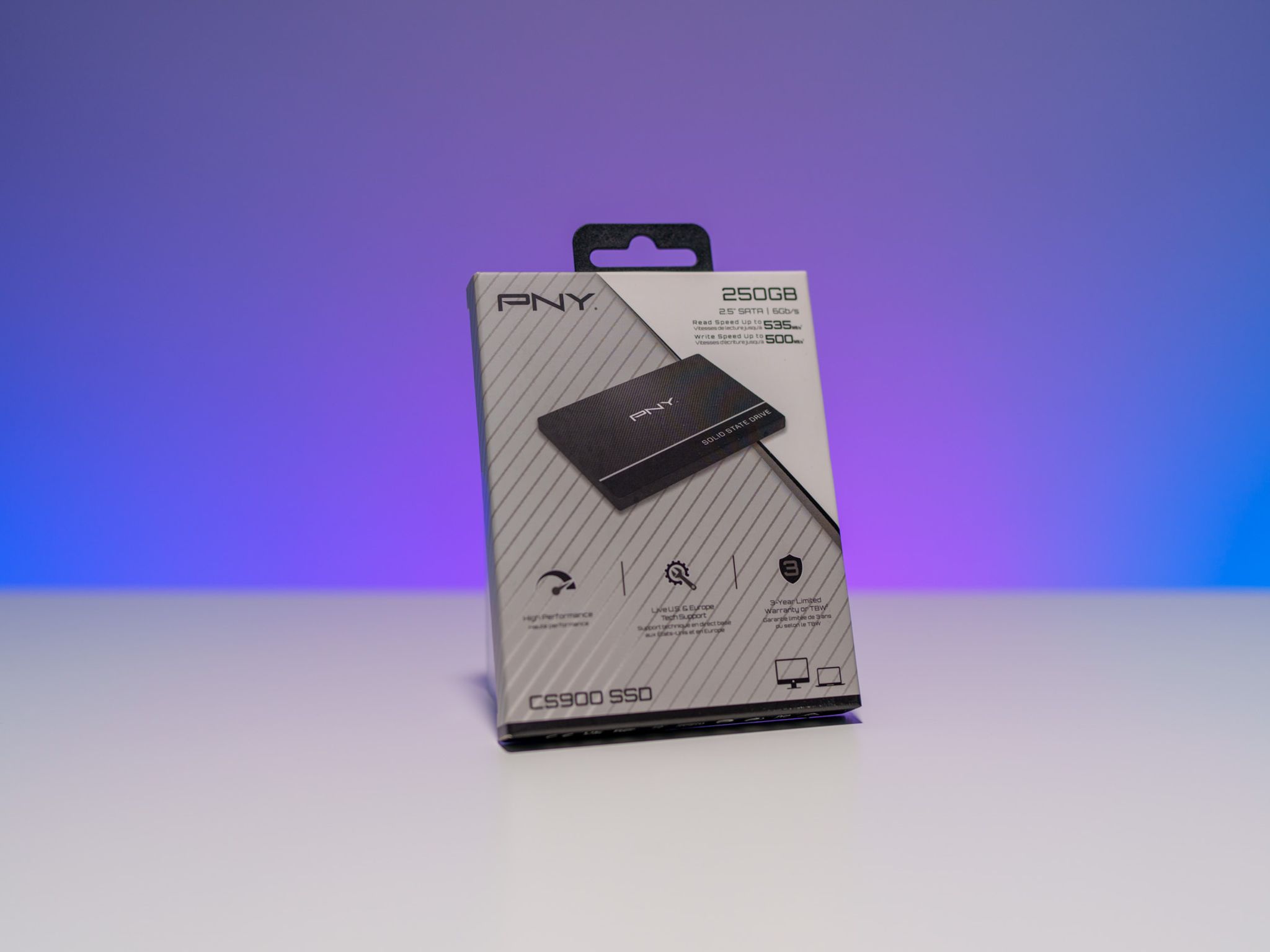 PNY CS900 250GB 2.5" SATA III Internal SSD