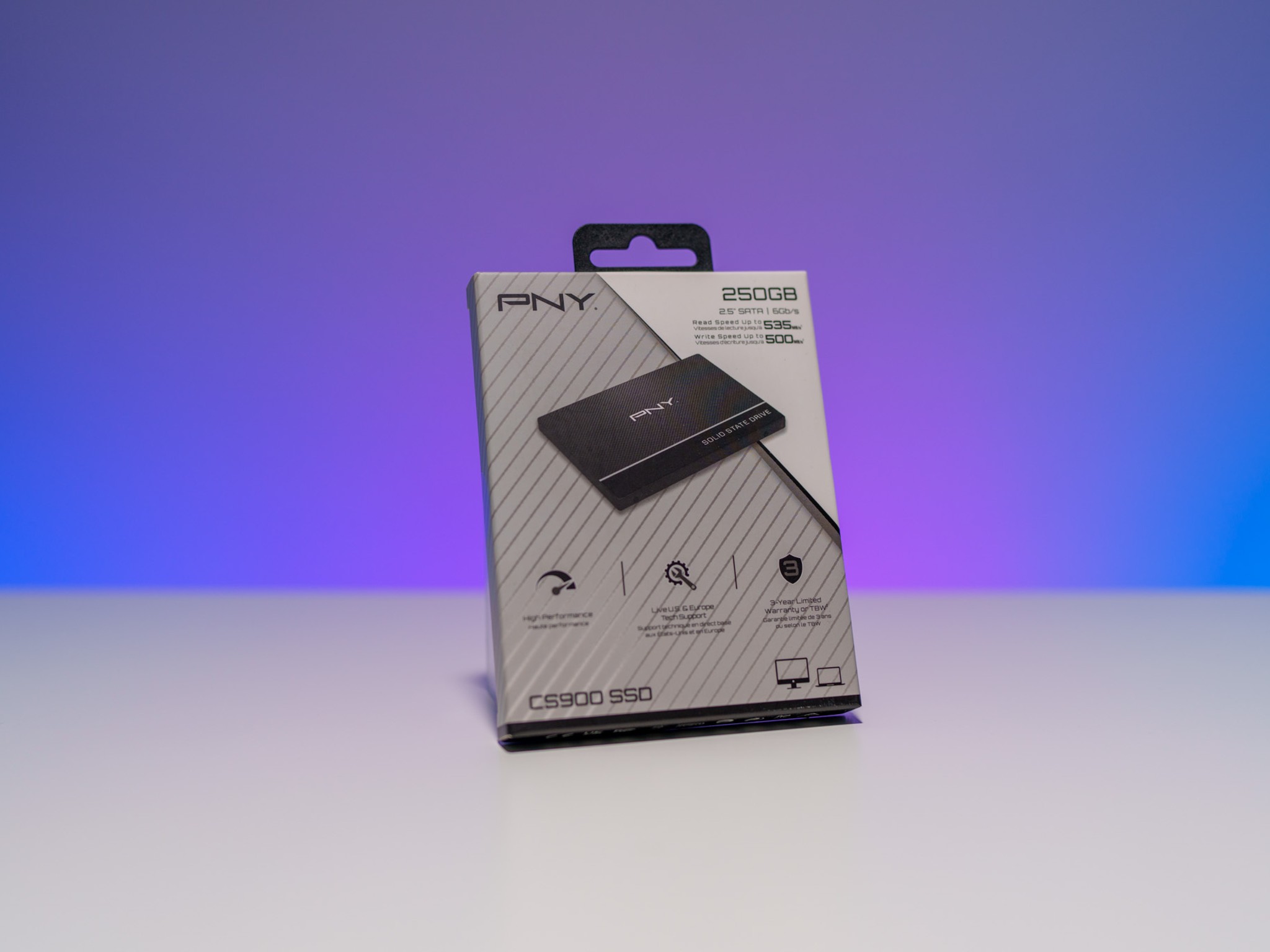 Brand New PNY CS900 250GB 2.5" SATA III Internal SSD