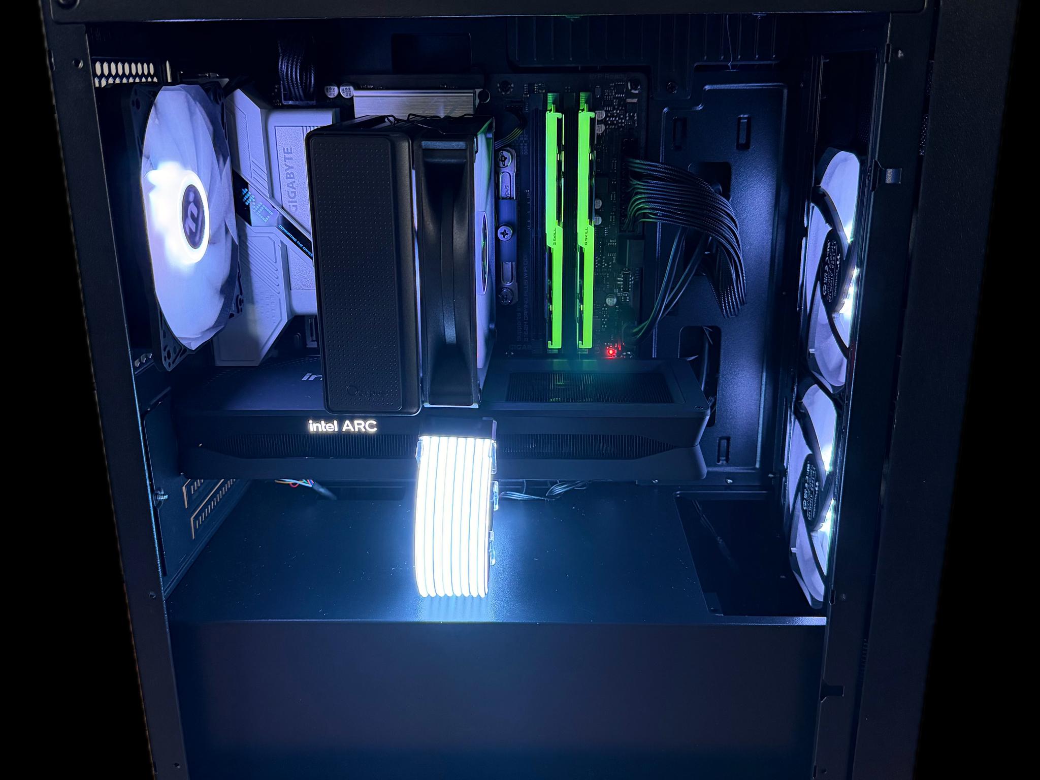 New AAA 1080p–1440p Gaming PC | i5-14400F + Intel Arc B580 (RTX 4060-Class) | RGB