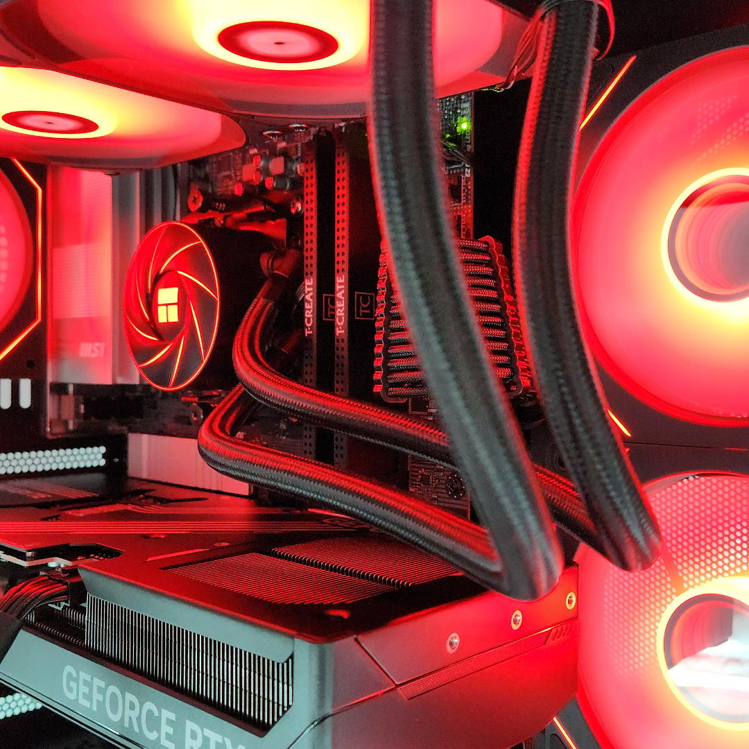💣 Grenade 🪖: RTX 5070 TI | Ryzen 9600X | 32GB DDR5 RAM | 2TB SSD | 6 RGB Fans | Black Gaming PC
