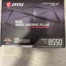 MSI MPG B550 GAMING PLUS AM4 AMD B550 SATA 6Gb/s USB 3.0 ATX AMD Motherboard (NO WIFI)
