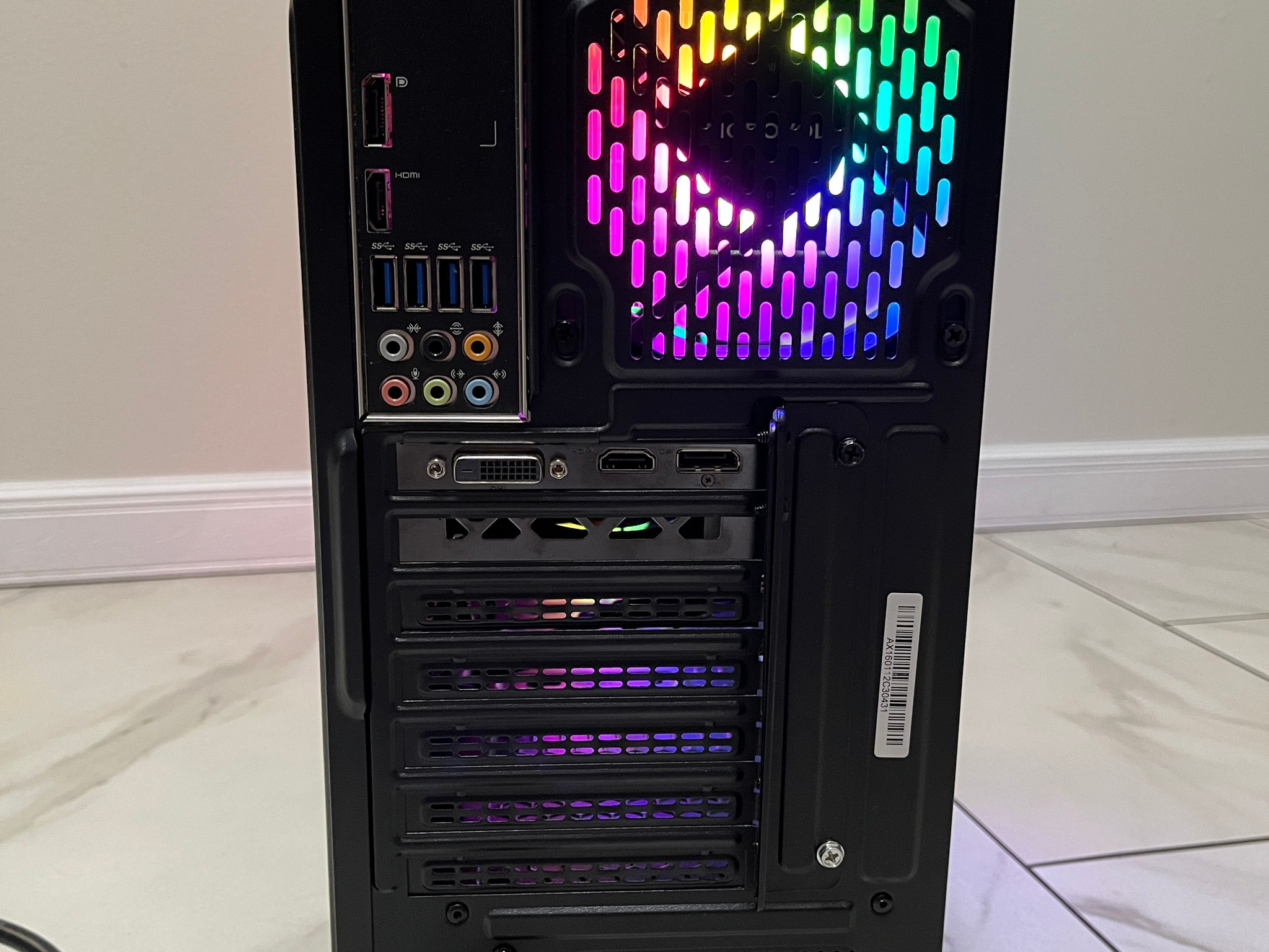 NVIDIA RTX 2060, Intel i7-6700k, 12GB RAM, 870 GB Storage, High FPS RGB Gaming PC w/ Wi-Fi & BT