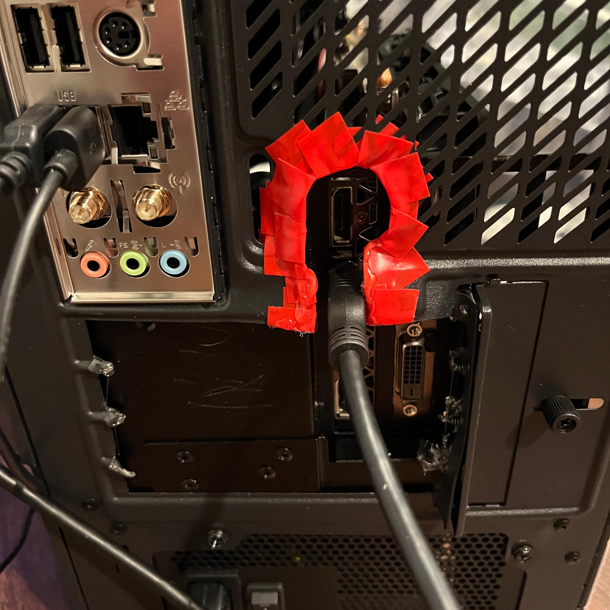 CASE DENT - GPU FANS ARE ZIPTIED - GeForce GTX 1060 6GB Custom Gaming PC - Ryzen 5 5500