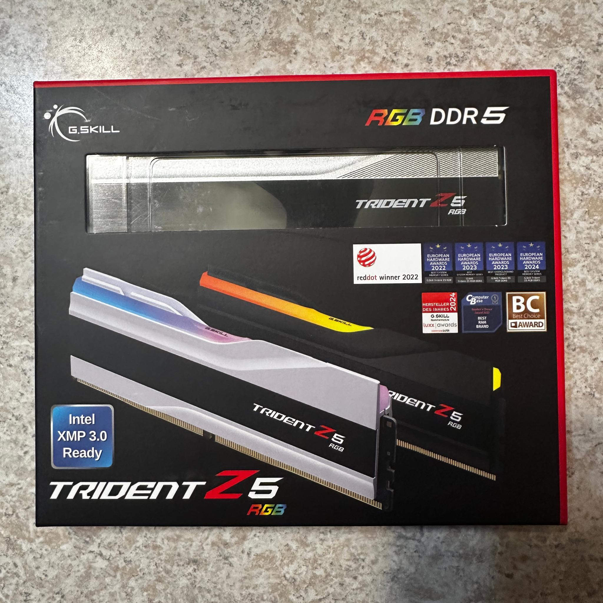 G.Skill Trident Z5 32GB DDR5-6000 (2x16GB)