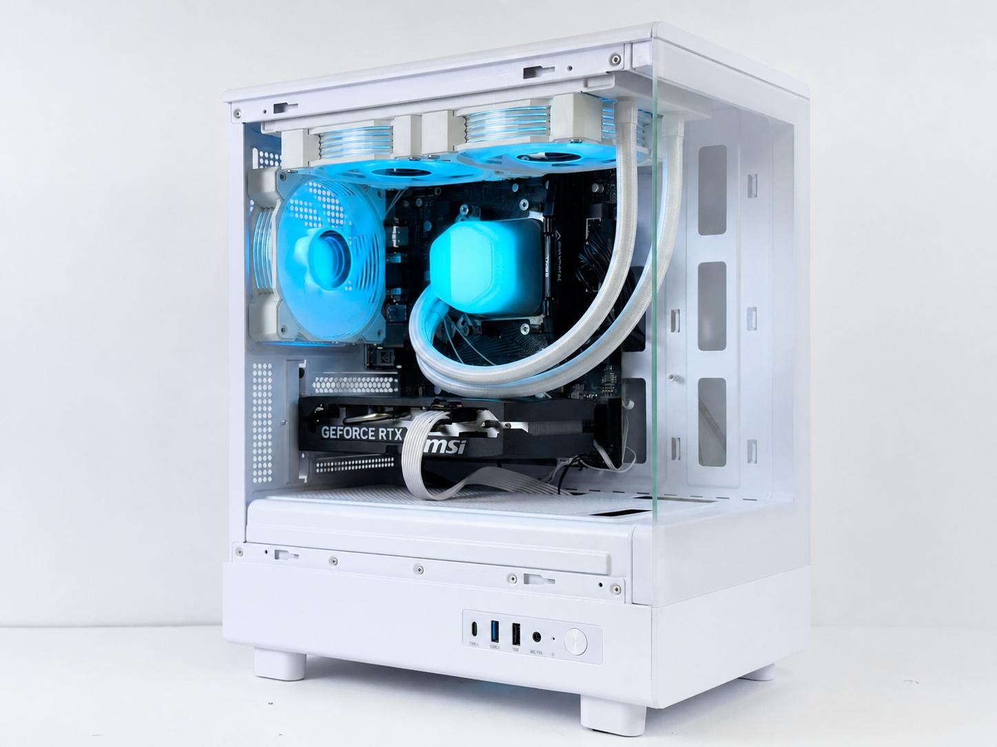 🧊 Custom Gaming PC | Ryzen 5 5500X3D & RTX 5060 🧊