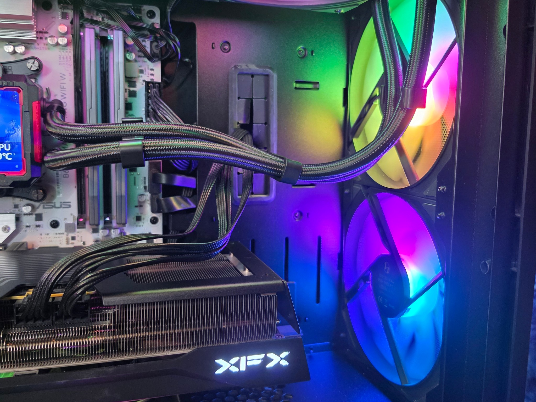 XFX PRO RX 9070 XT 16GB + Ryzen 7700x PC Build #56