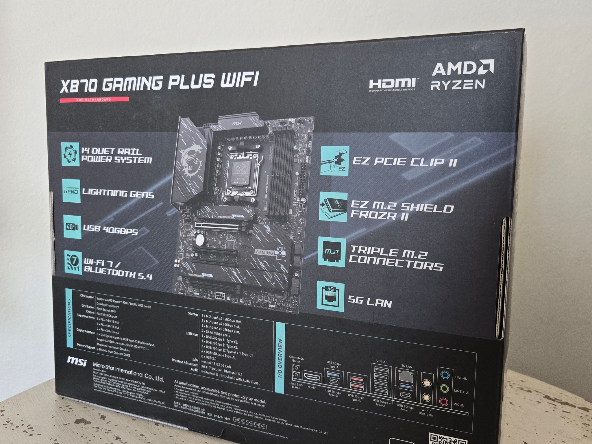 MSI X870 Gaming Plus WiFi