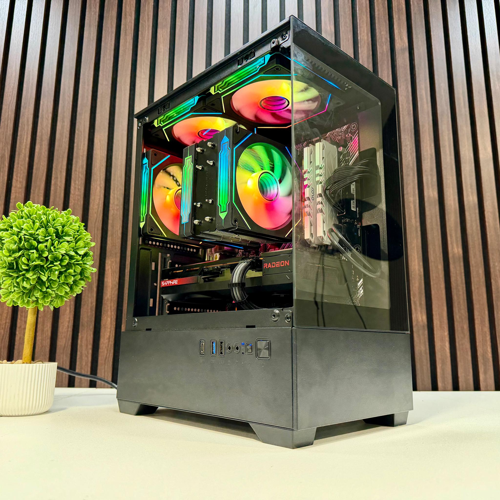 RX 7600 | Ryzen 5 3600x | 16GB DDR4 | 500GB M.2 | 650W Gold PSU | ARGB Fans | Windows 11