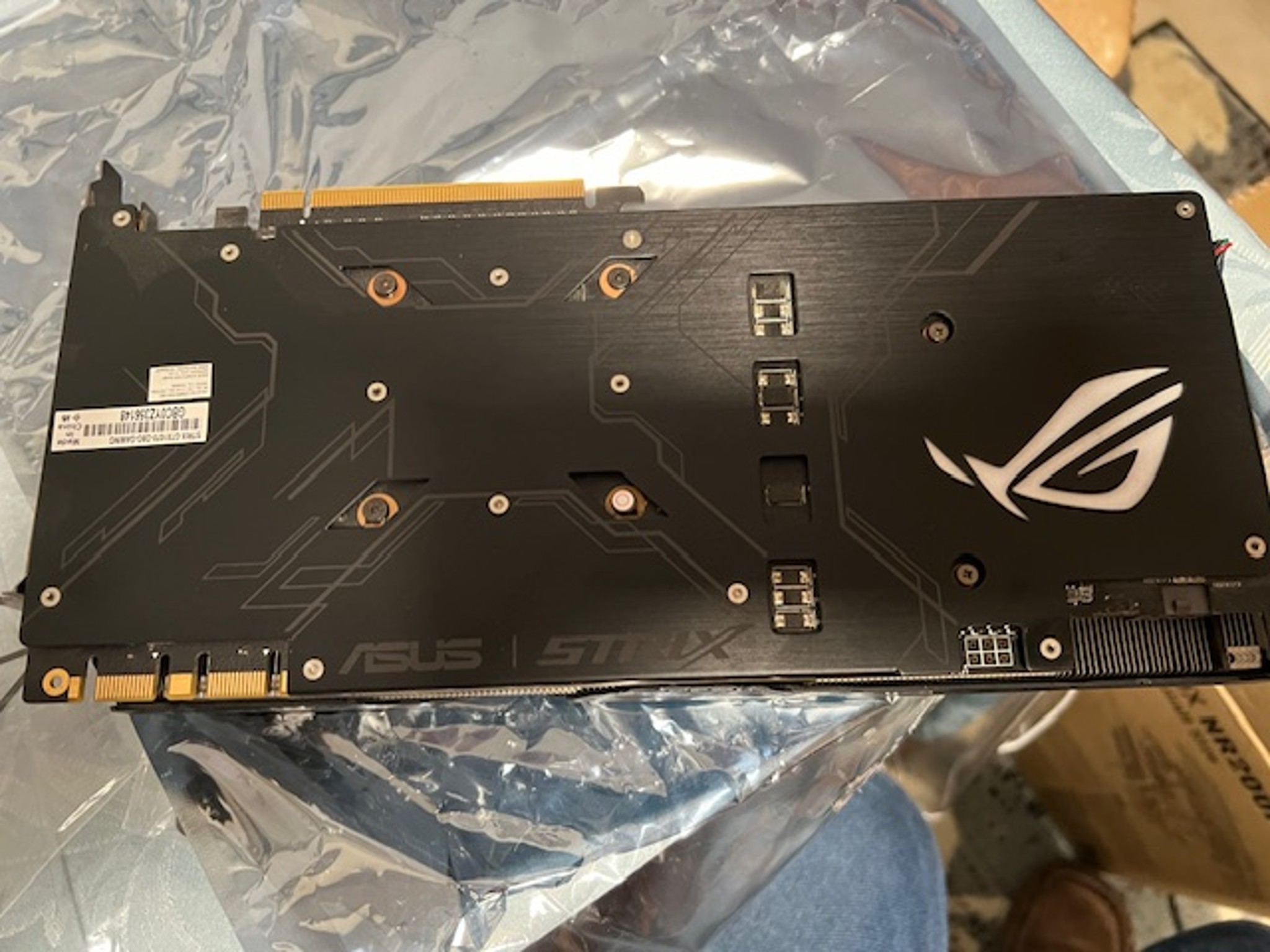 NVIDIA ASUS ROG STRIX GTX 1070 8GB OC GRAPHICS CARD