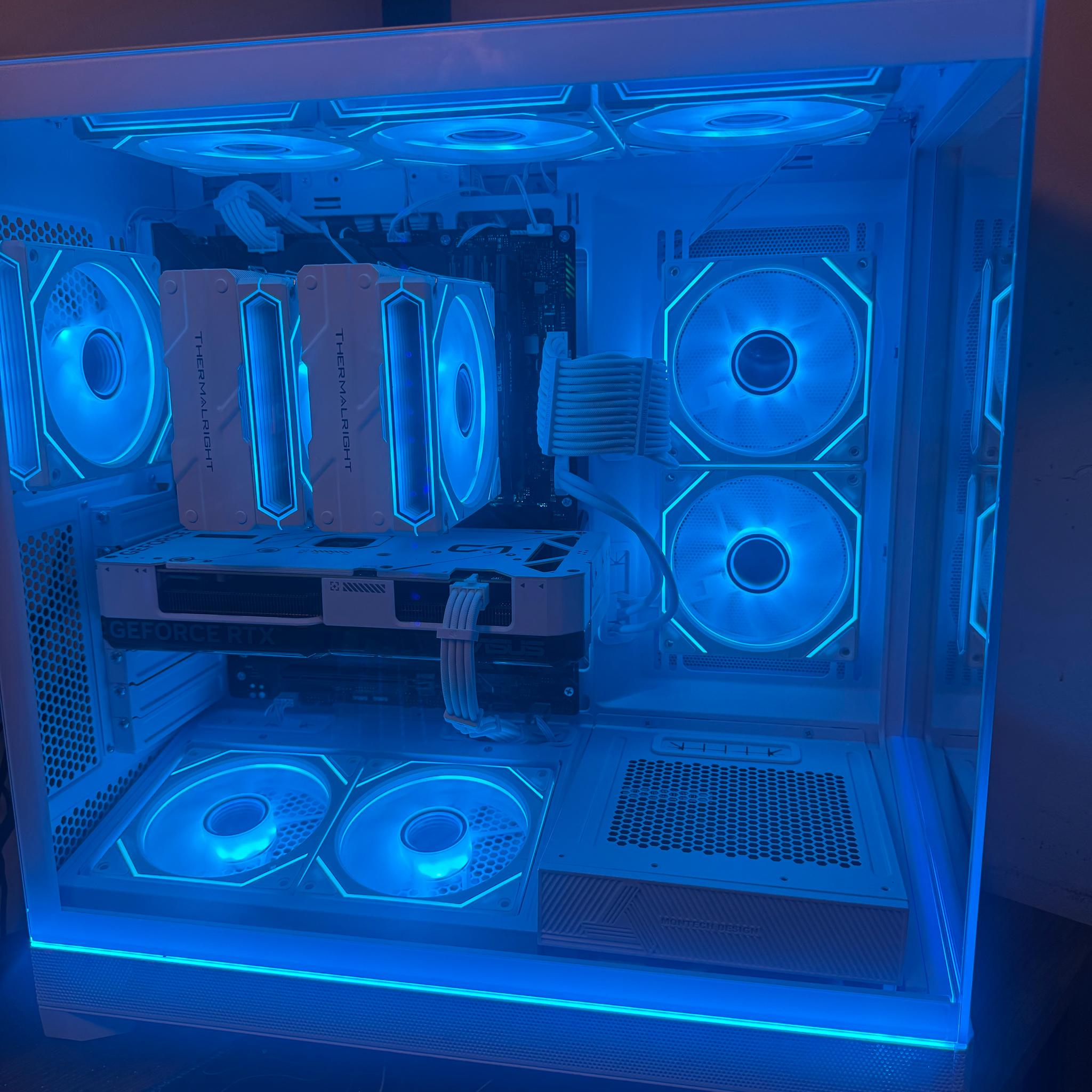 🤍 Whiteout 1440p Gaming PC 🤍 - i5 12600KF | RTX 4070 12GB | 32GB DDR4 3200 | 1TB Gen4 SSD