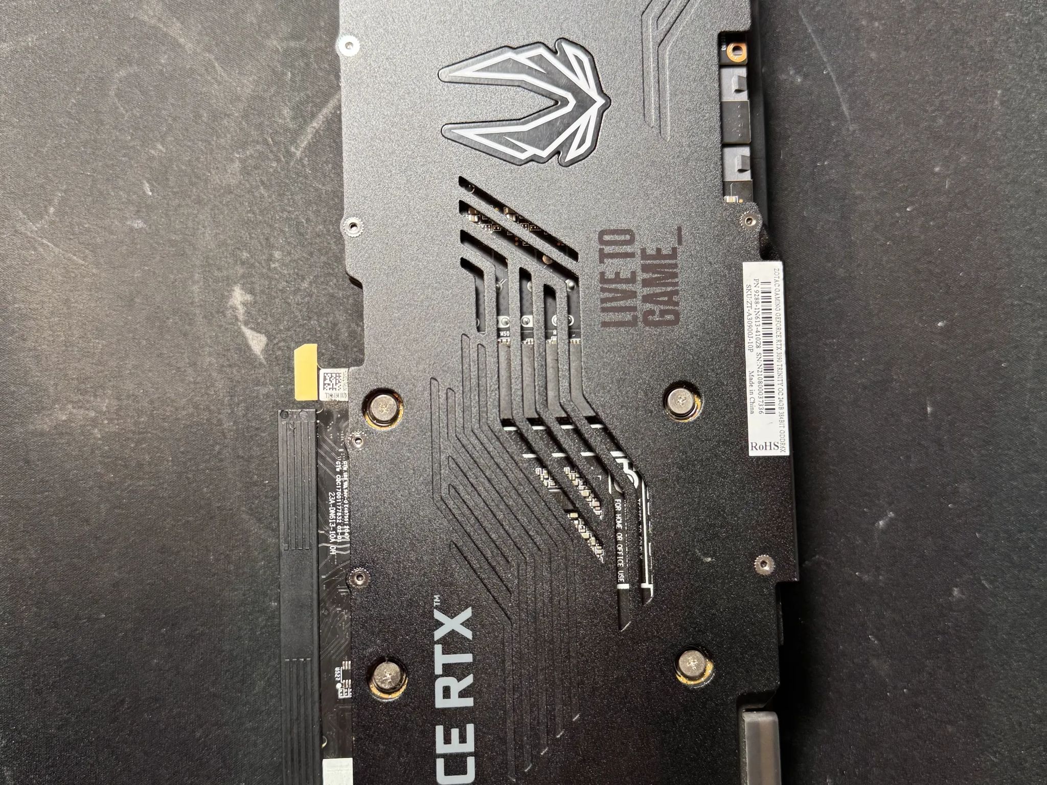 ZOTAC GAMING GeForce RTX 3090 Trinity OC 24GB GDDR6X Graphics Card