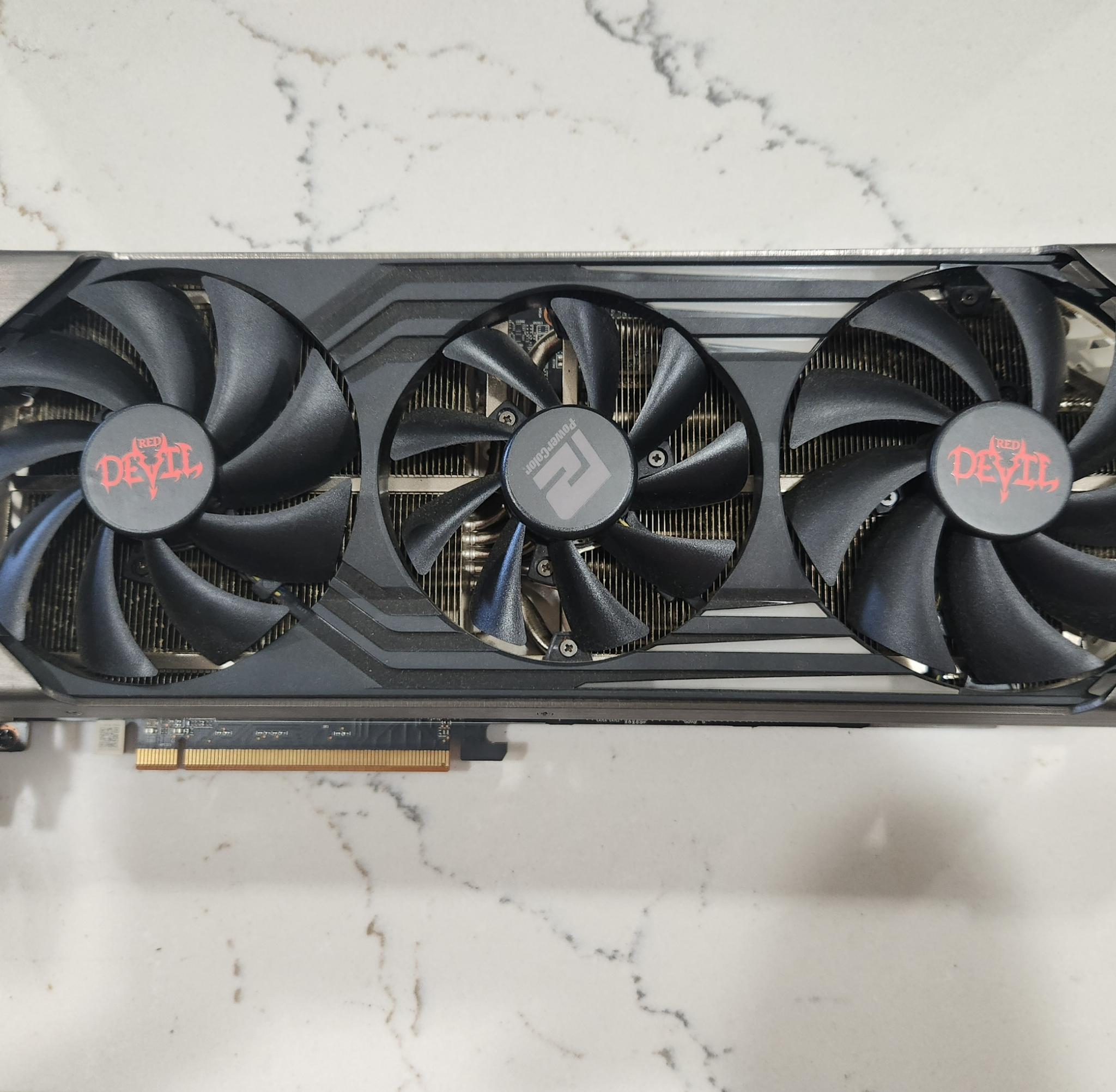 PowerColor Red Devil AMD Radeon RX 6700 XT 12gb triple fan
