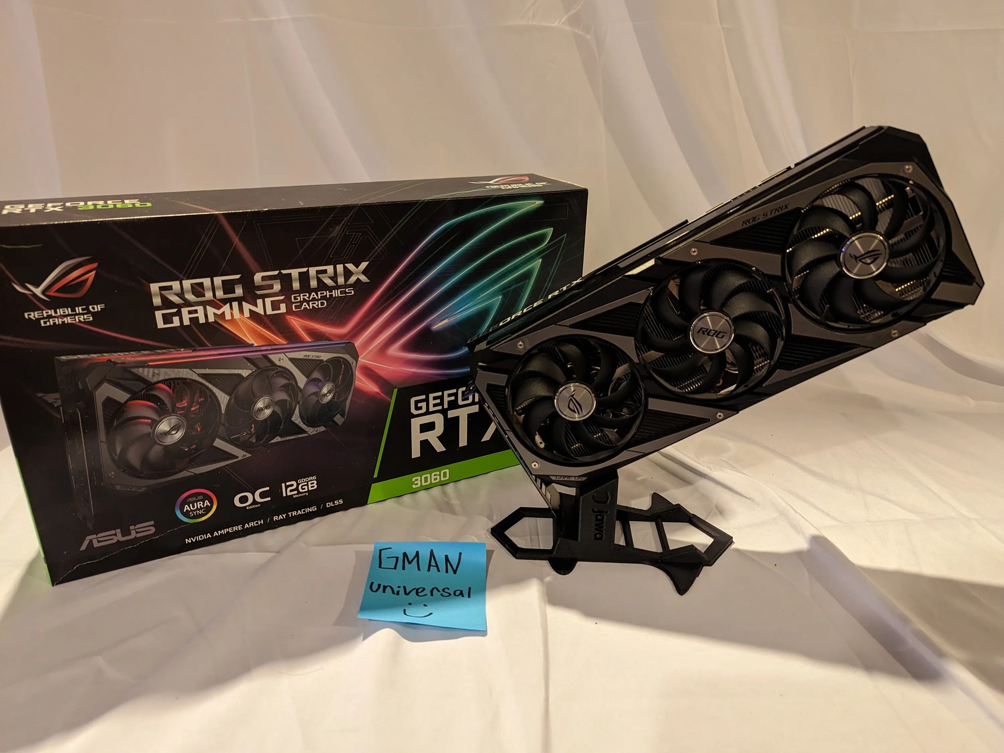 ASUS - NVIDIA GeForce RTX 3060 12GB GDDR6 PCI Express 4.0 Graphics Card - Black