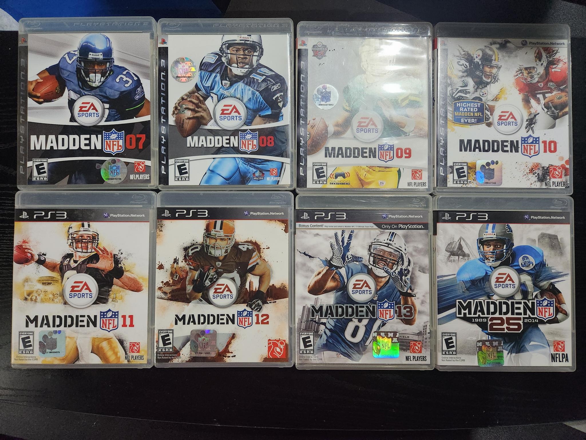 Used Ps3 Madden NFL Bundle Game Pack
