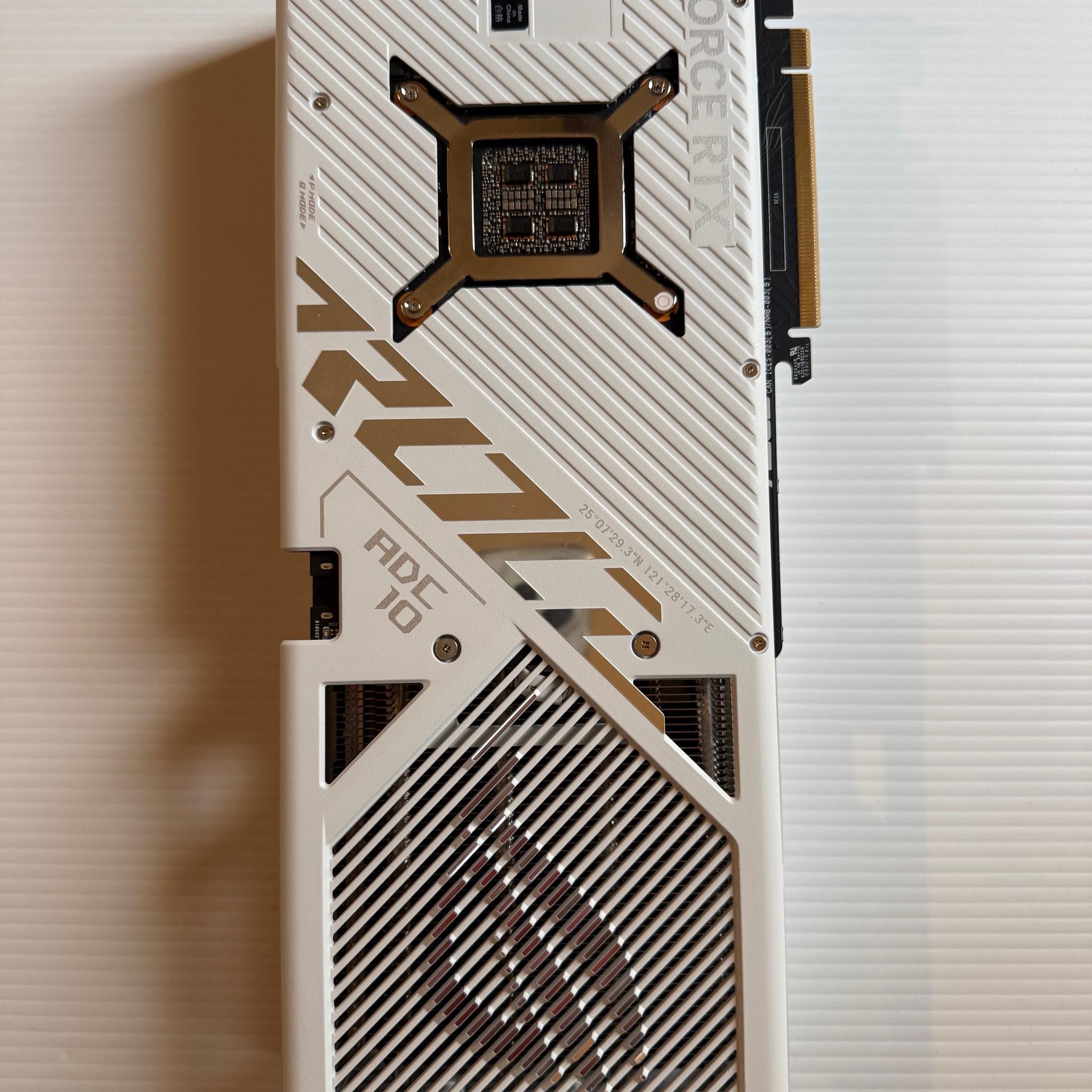 ASUS ROG Strix GeForce RTX 4090 24GB GDDR6X White Edition – Pristine Condition, Ships Fast!