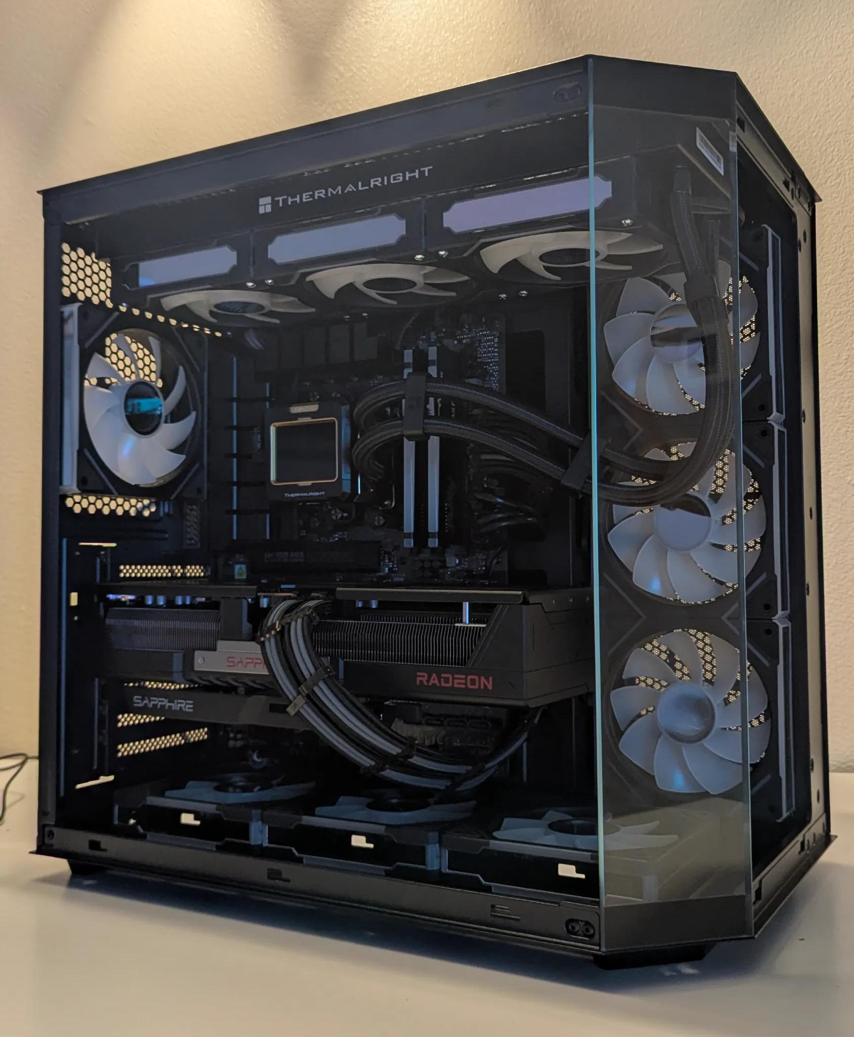 🔥 Ultimate Gaming PC - |RX 9070XT 16GB| RYZEN 7800X3D| 32GB DDR5 | 2TB SSD| 360MM AIO|